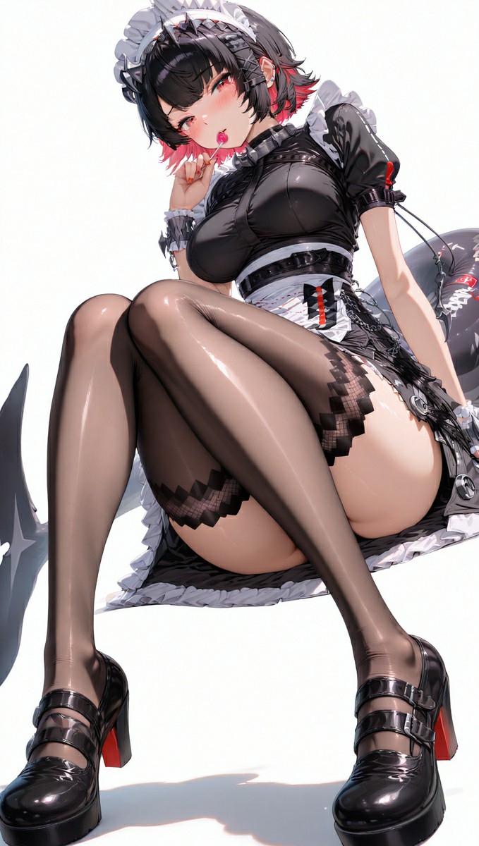 酷飒女仆风动漫形象超吸睛