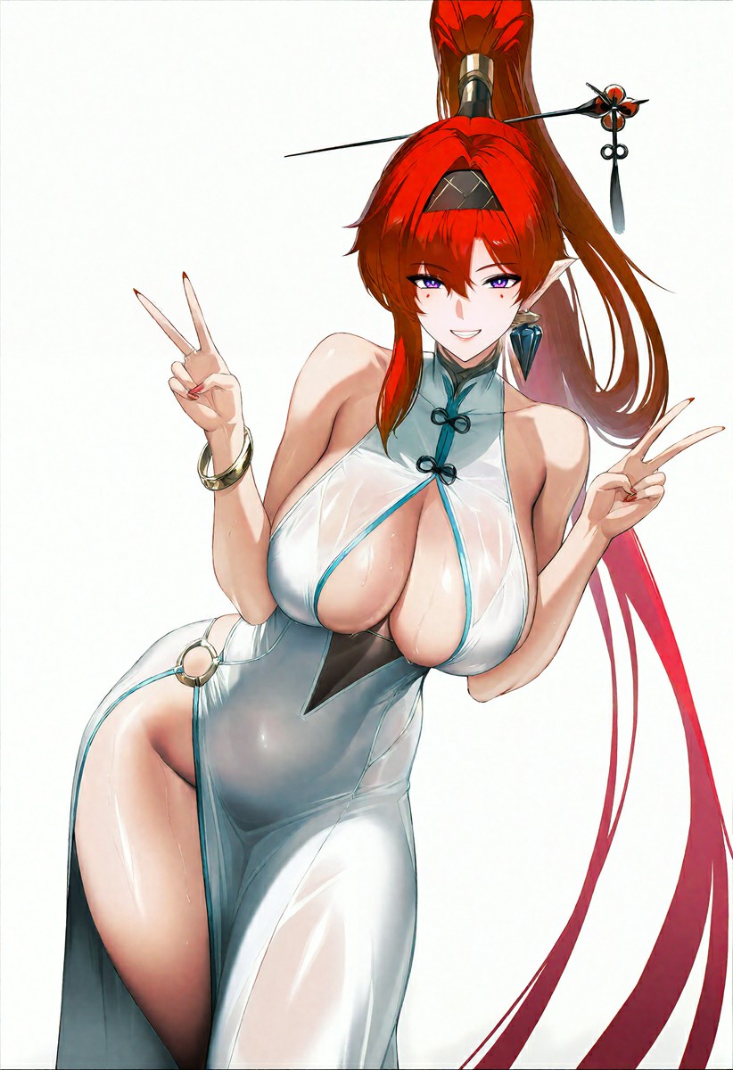 古风性感动漫美女惊艳亮相