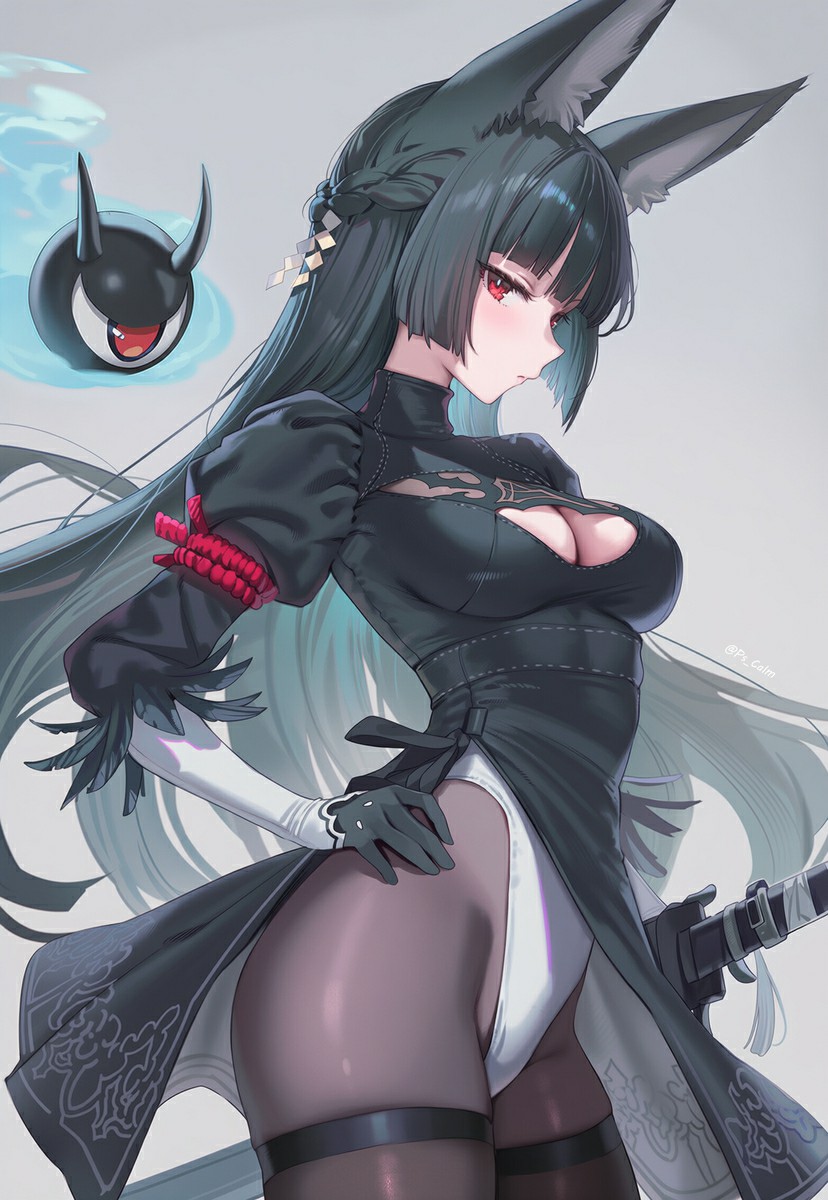 神秘狐耳御姐的魅力瞬间