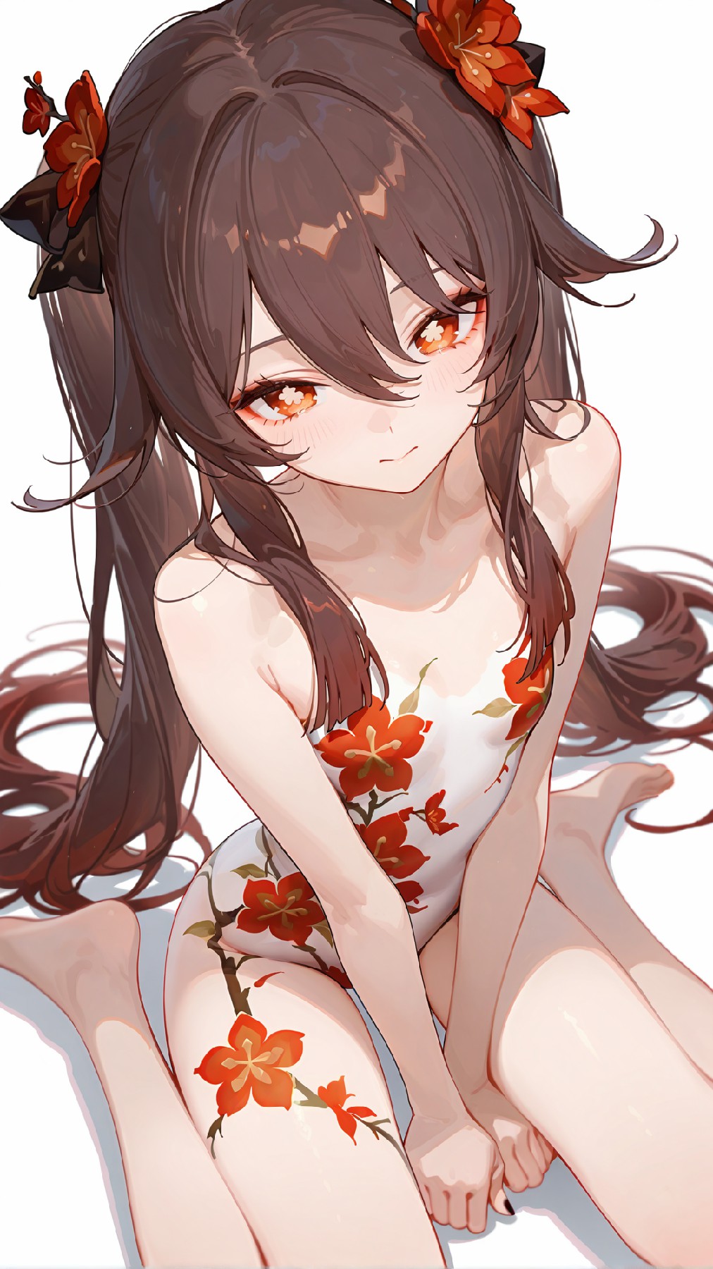 花朵少女的灵动之美