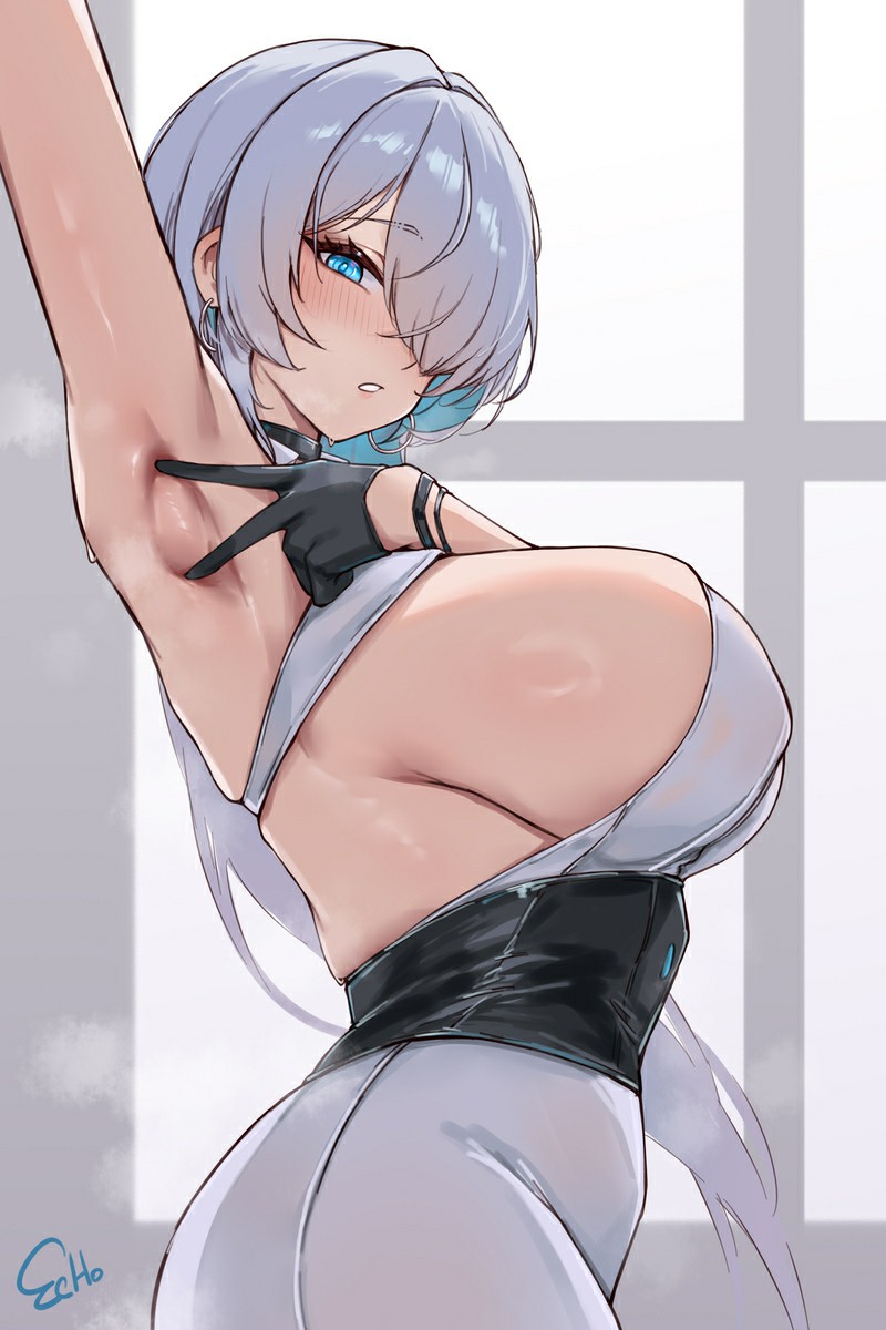 超吸睛的二次元性感角色插画