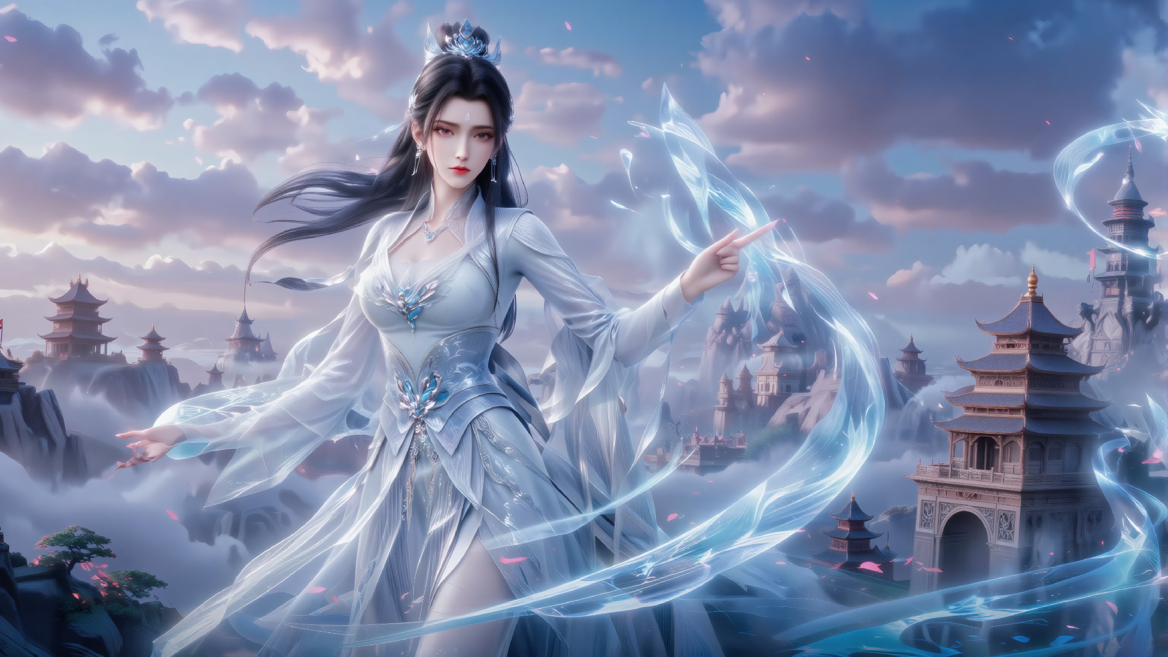 仙侠风美人，古韵仙姿超惊艳