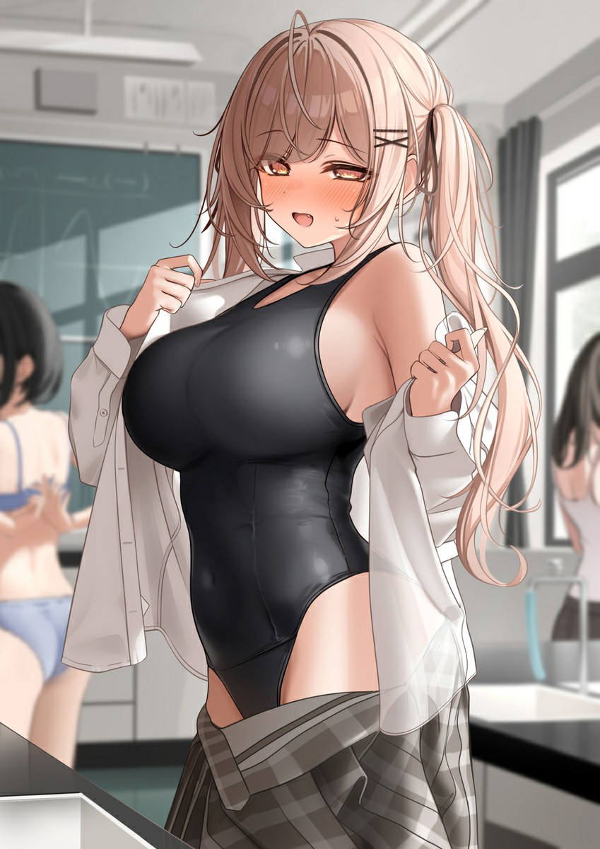 校园换装时刻的青春魅力