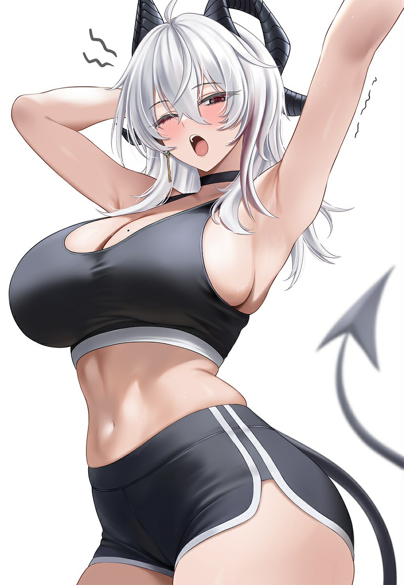 酷炫恶魔风运动少女来袭