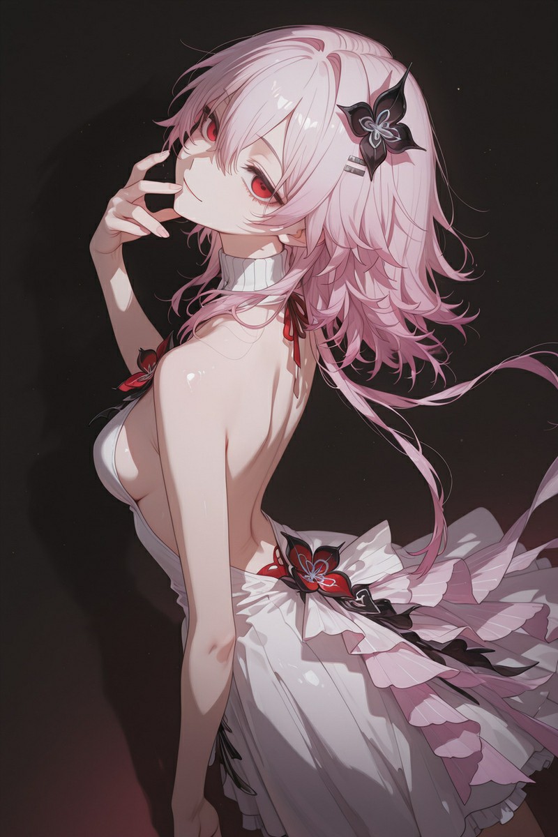 梦幻粉发美少女的独特魅力