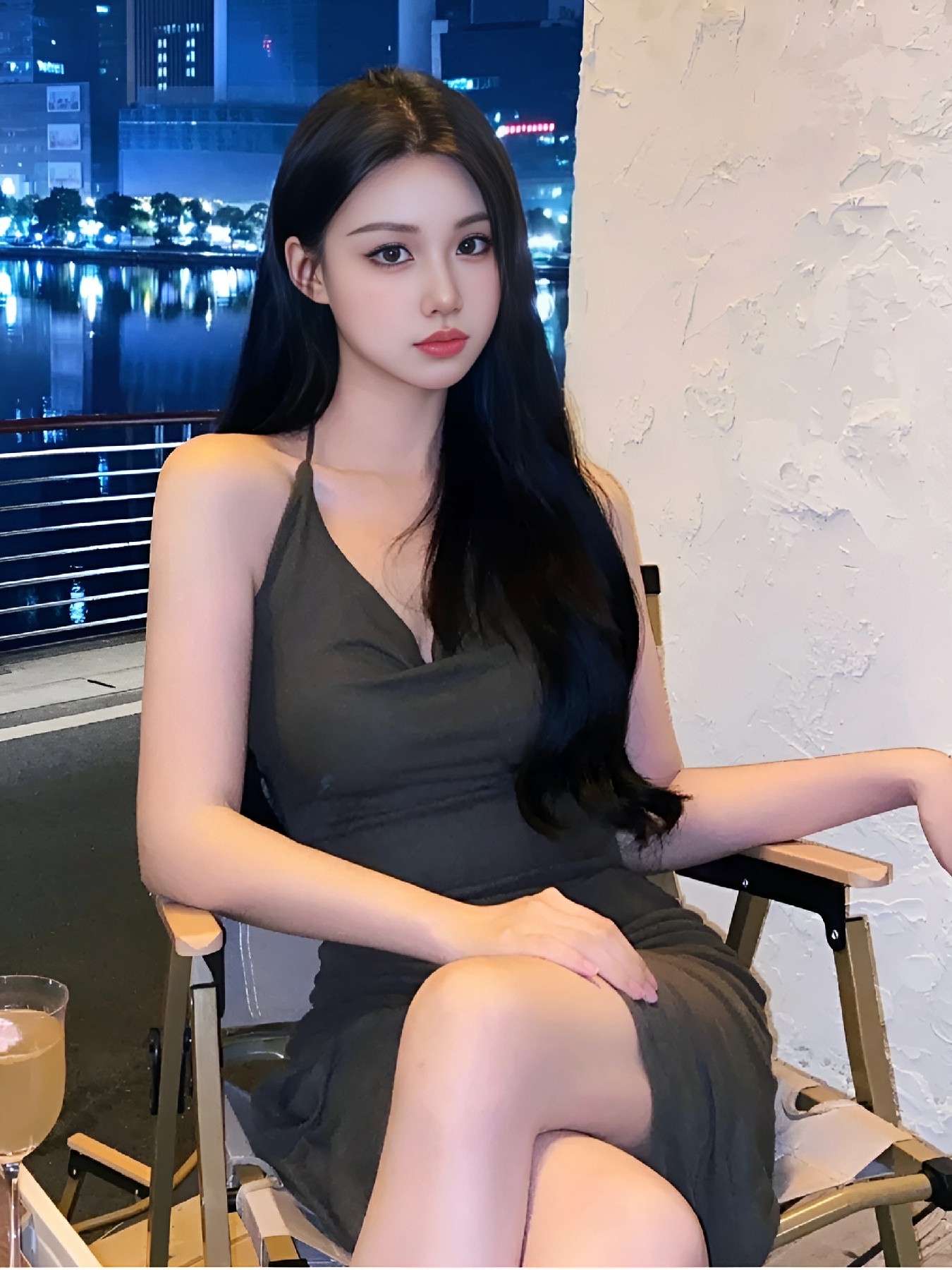 夜城吊带裙｜氛围感拉满的出片时刻