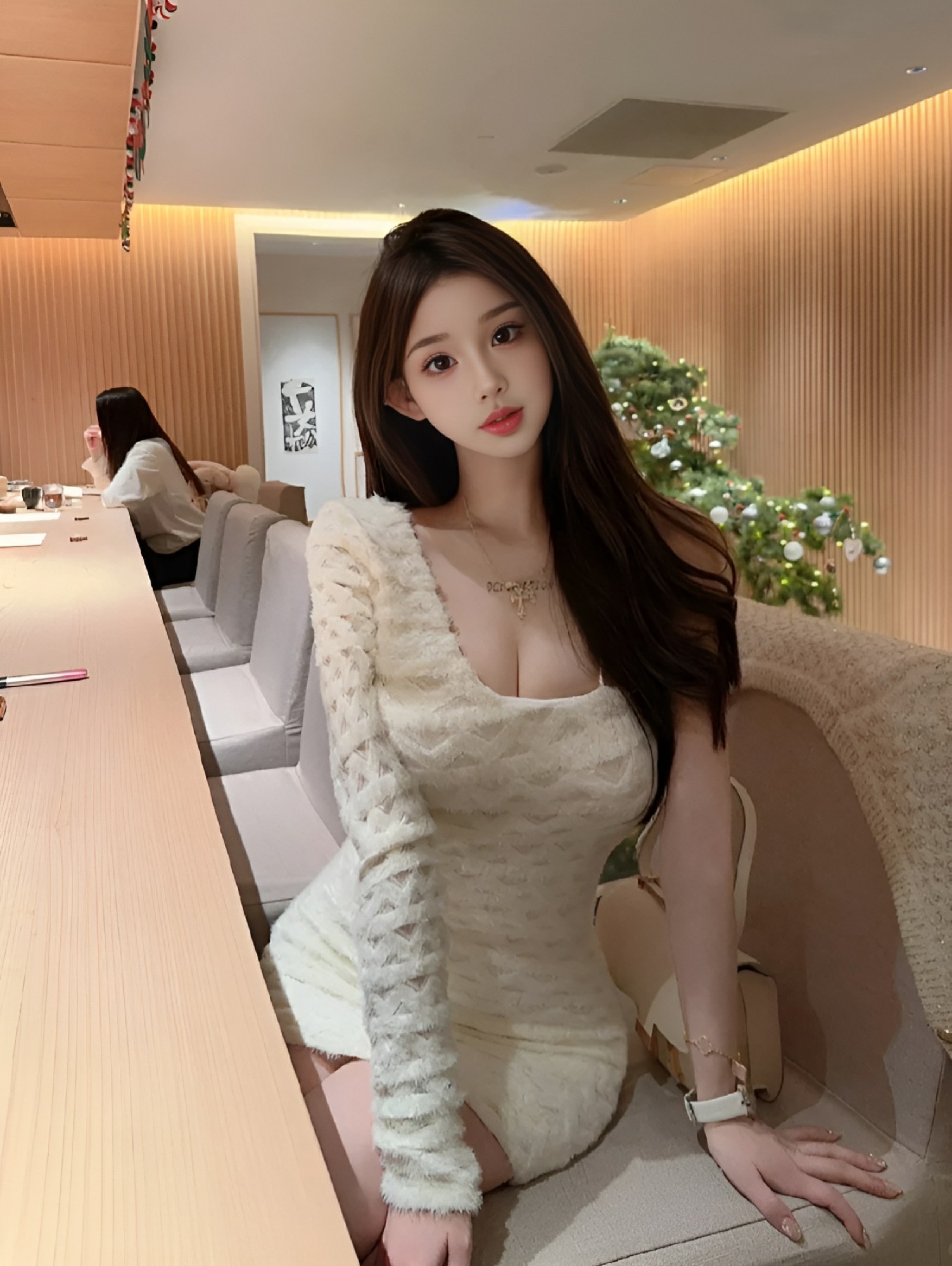 冬日温柔系穿搭的魅力时刻