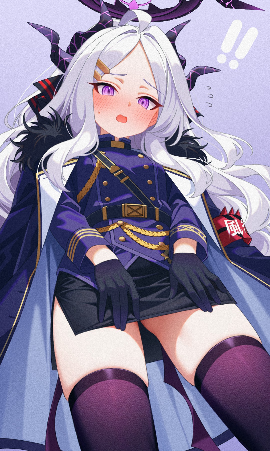 霸道总长空崎日奈 害羞脸红的反差萌时刻