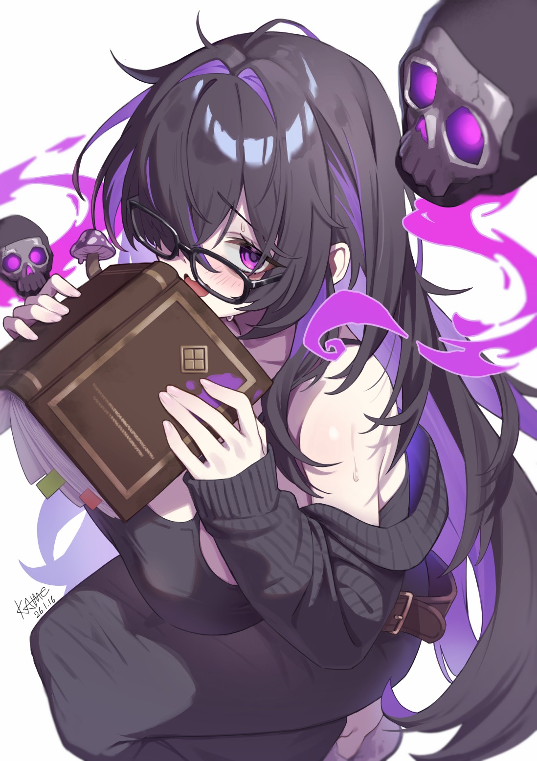 暗黑系眼镜娘与神秘魔法书