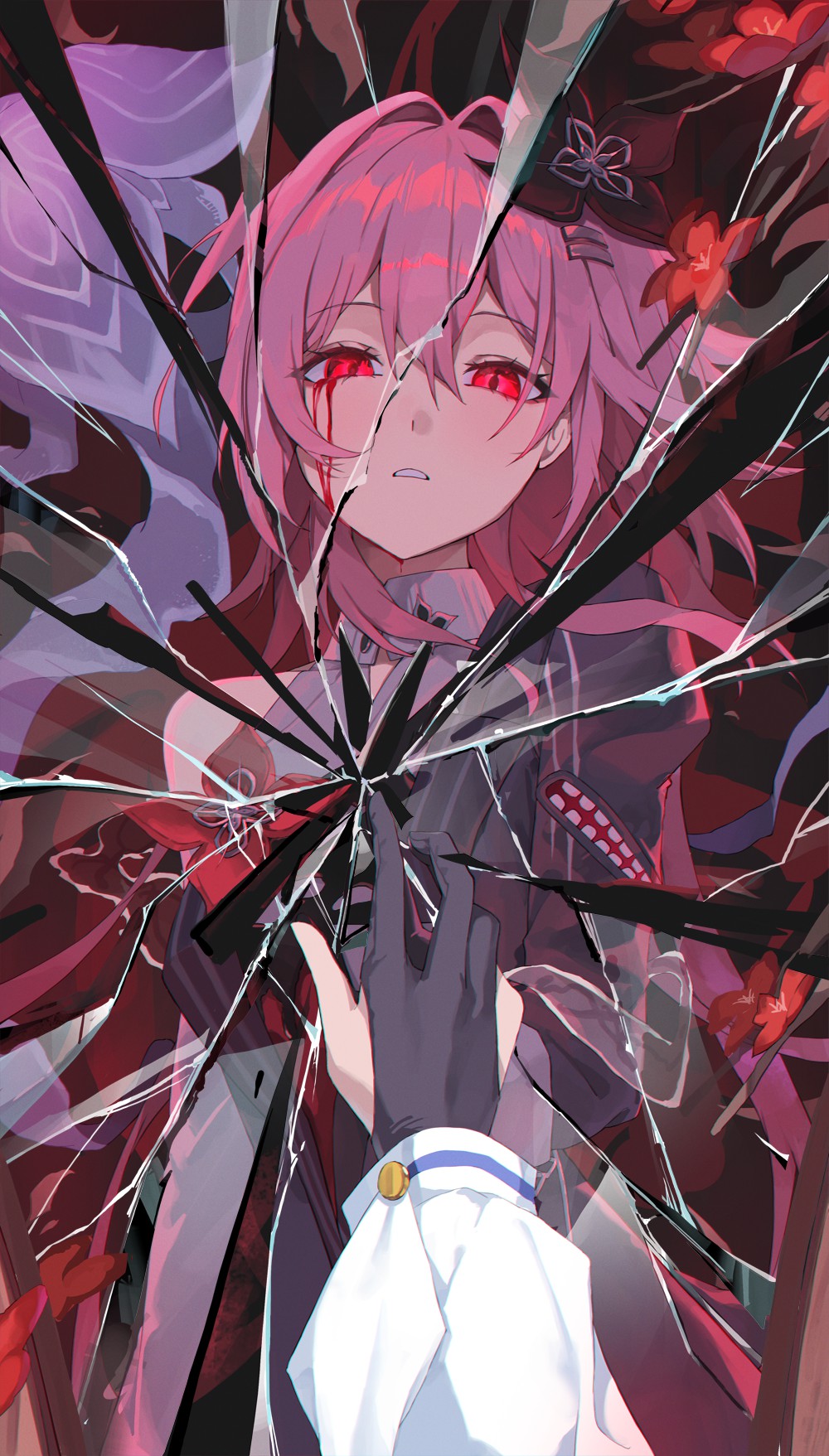 破碎之境中的神秘少女