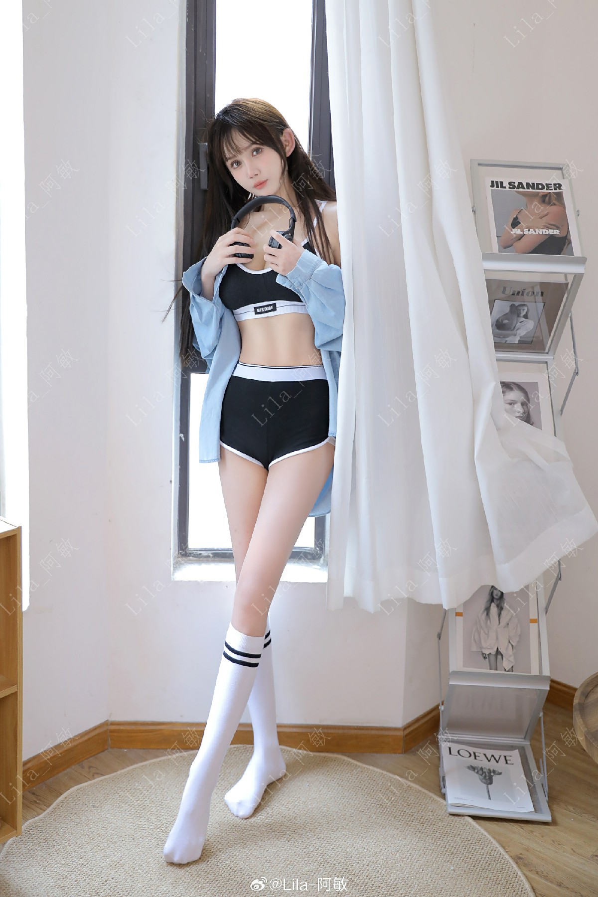 甜酷运动风穿搭，居家氛围感拍照太出片