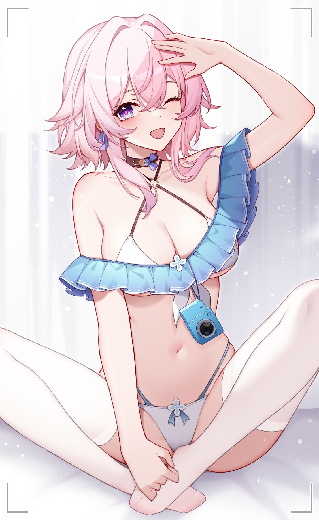 甜美系少女的清凉夏日装扮