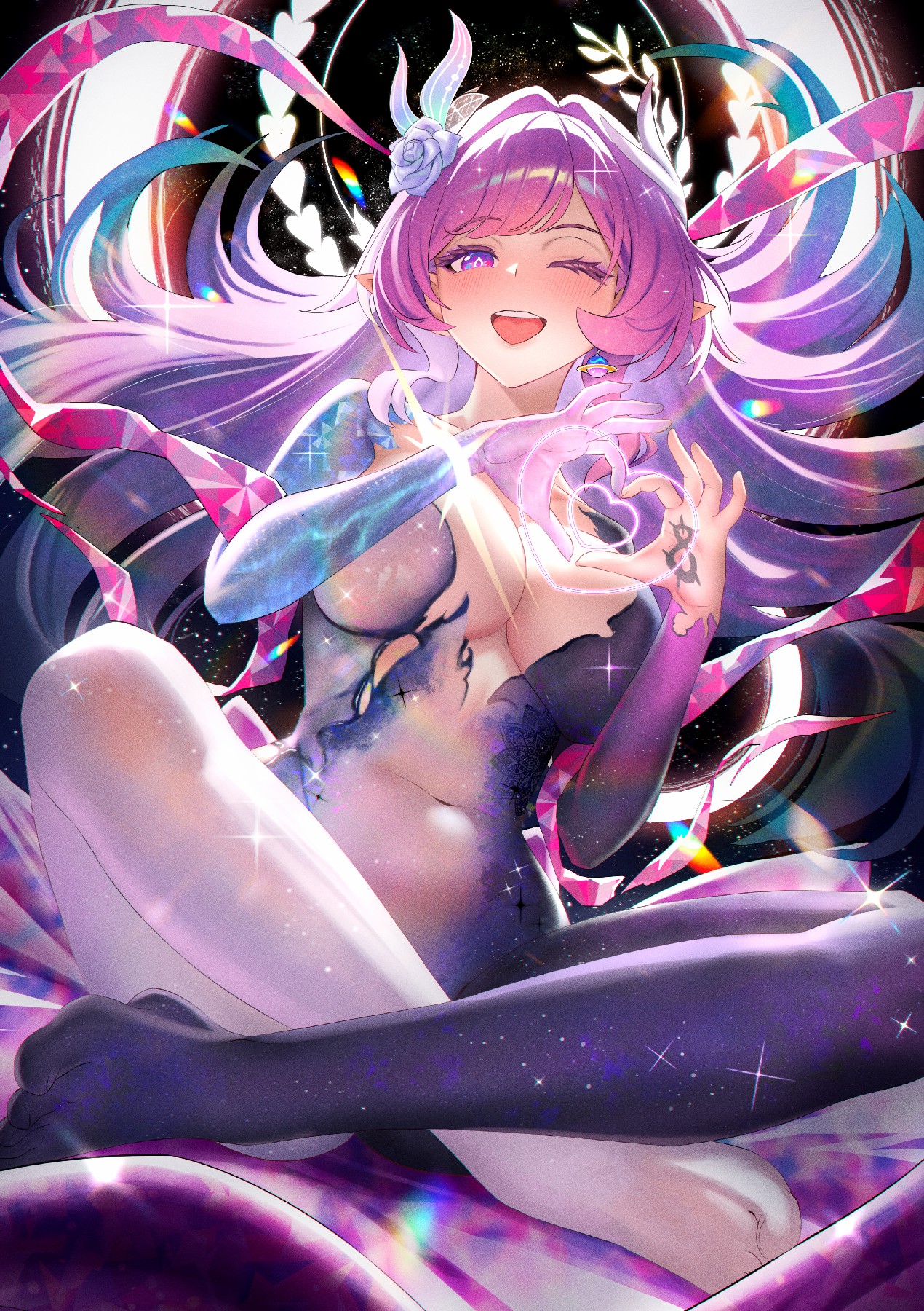 梦幻炫彩的二次元魅力角色