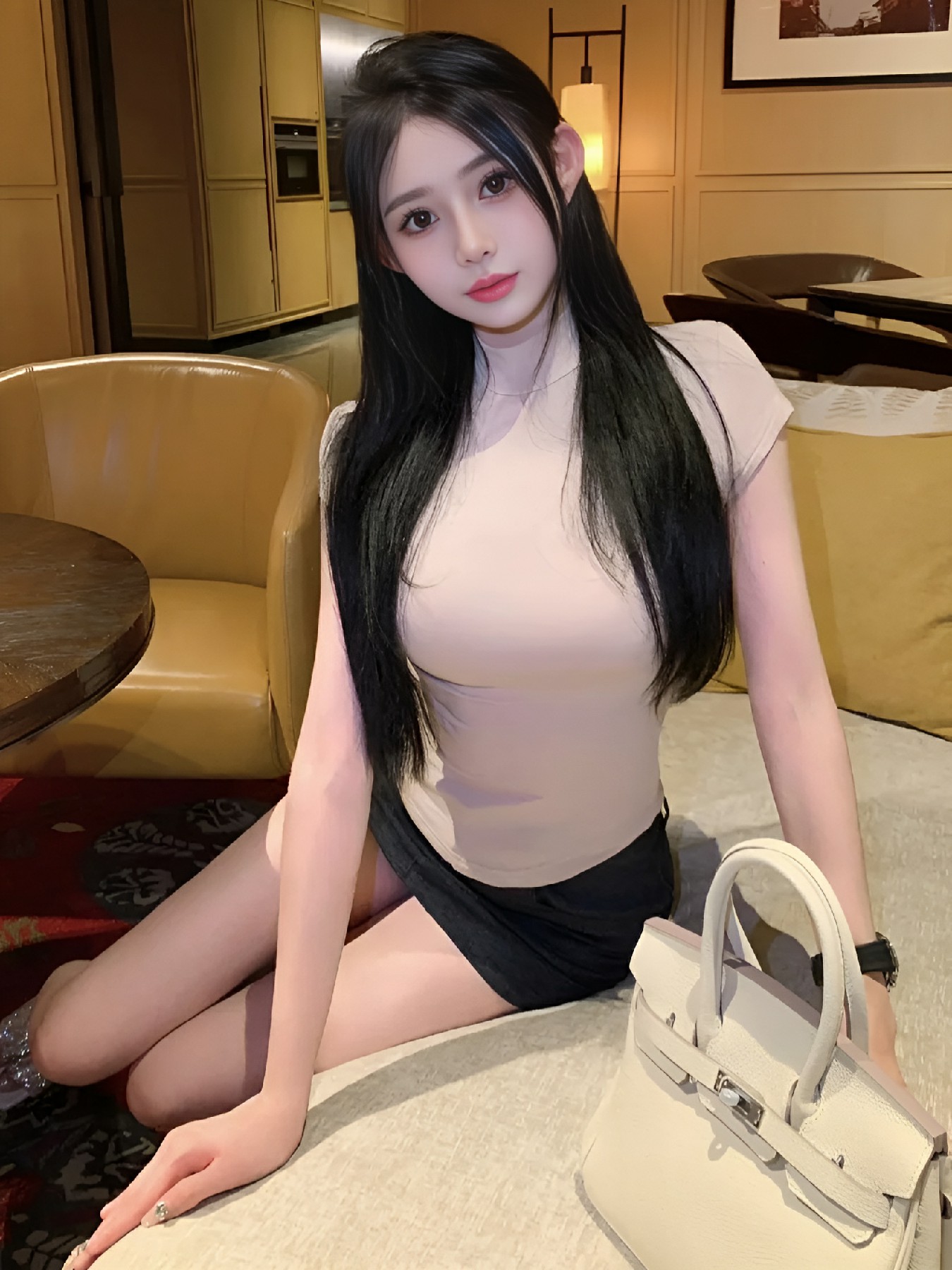 气质美女的惬意日常分享