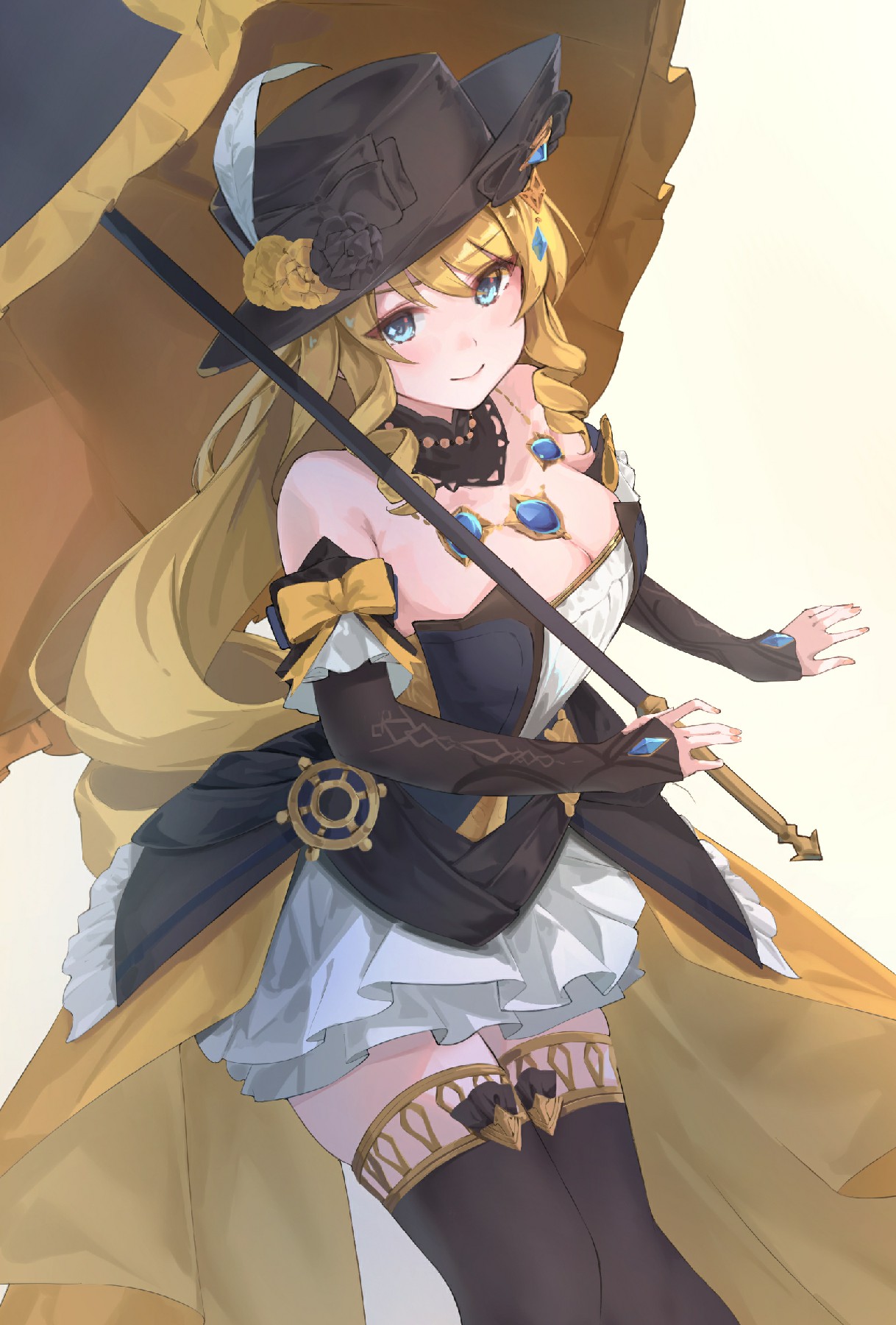 优雅华丽的二次元美少女形象