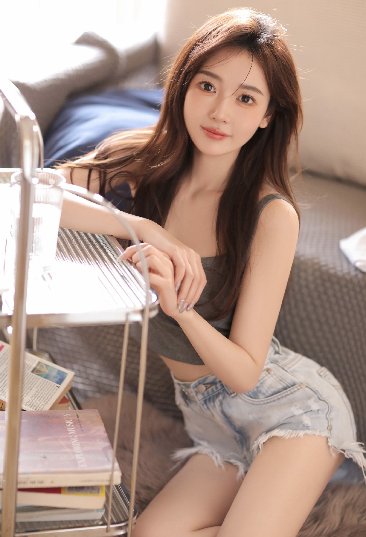 日常居家慵懒风穿搭 清新感满分的一天