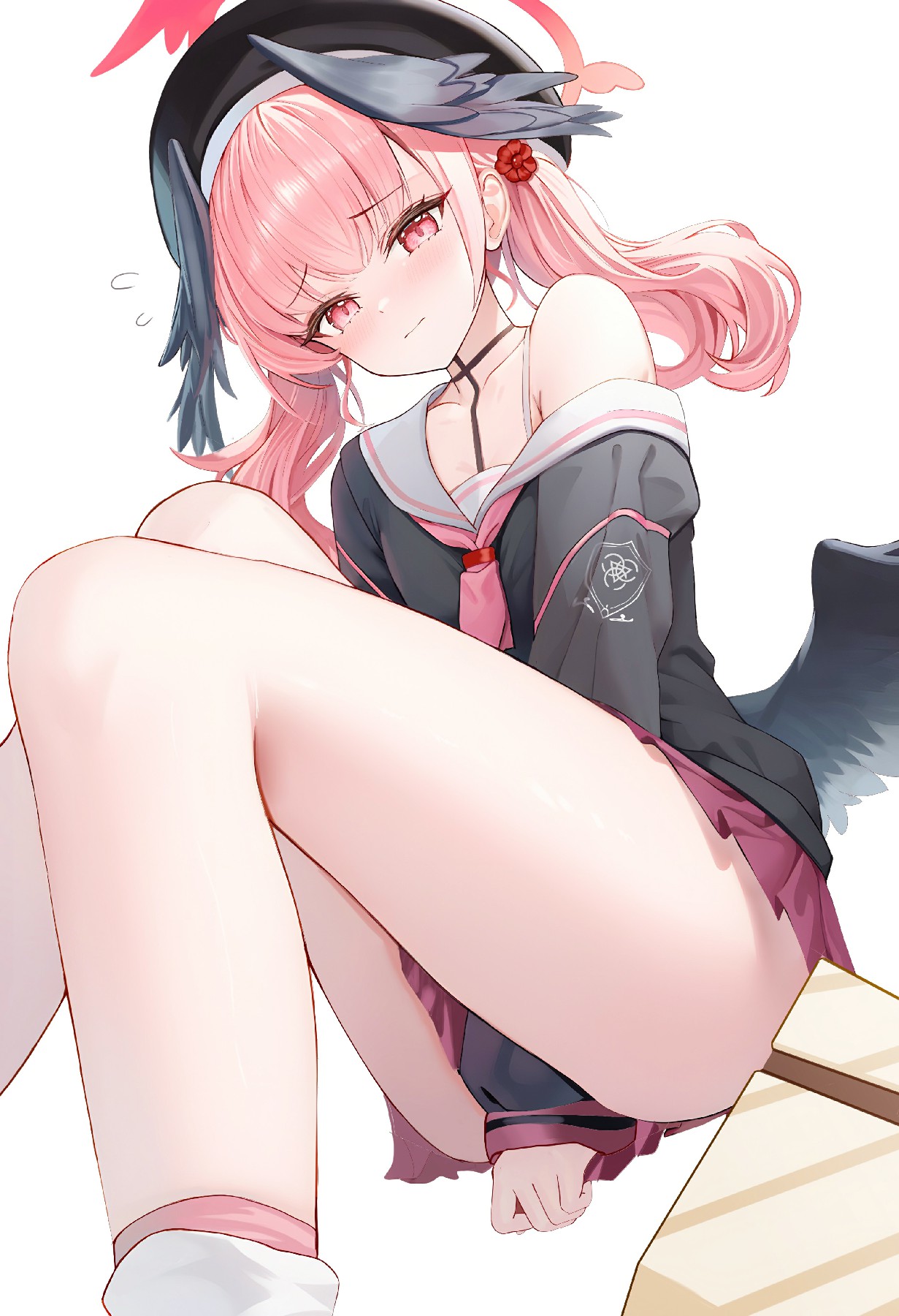 粉发萌妹的独特魅力穿搭