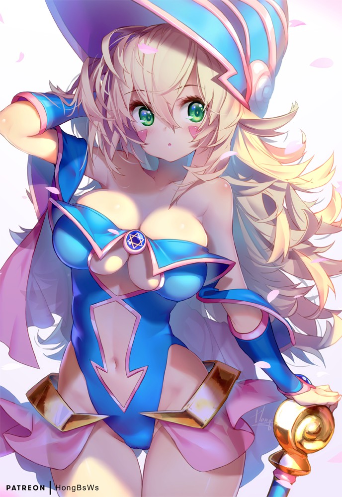 游戏王黑魔导女孩同人·蓝粉魔法装超绝