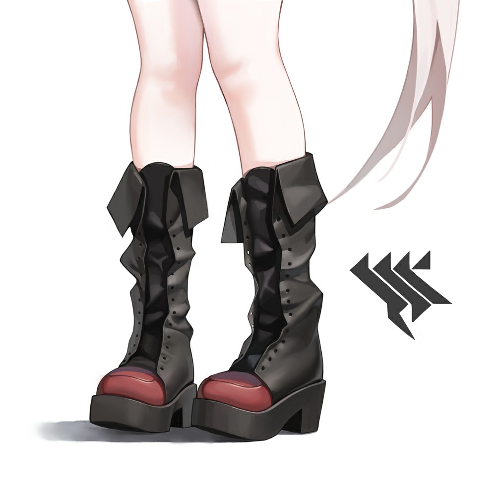 暗黑系动漫风厚底靴，潮酷感拉满