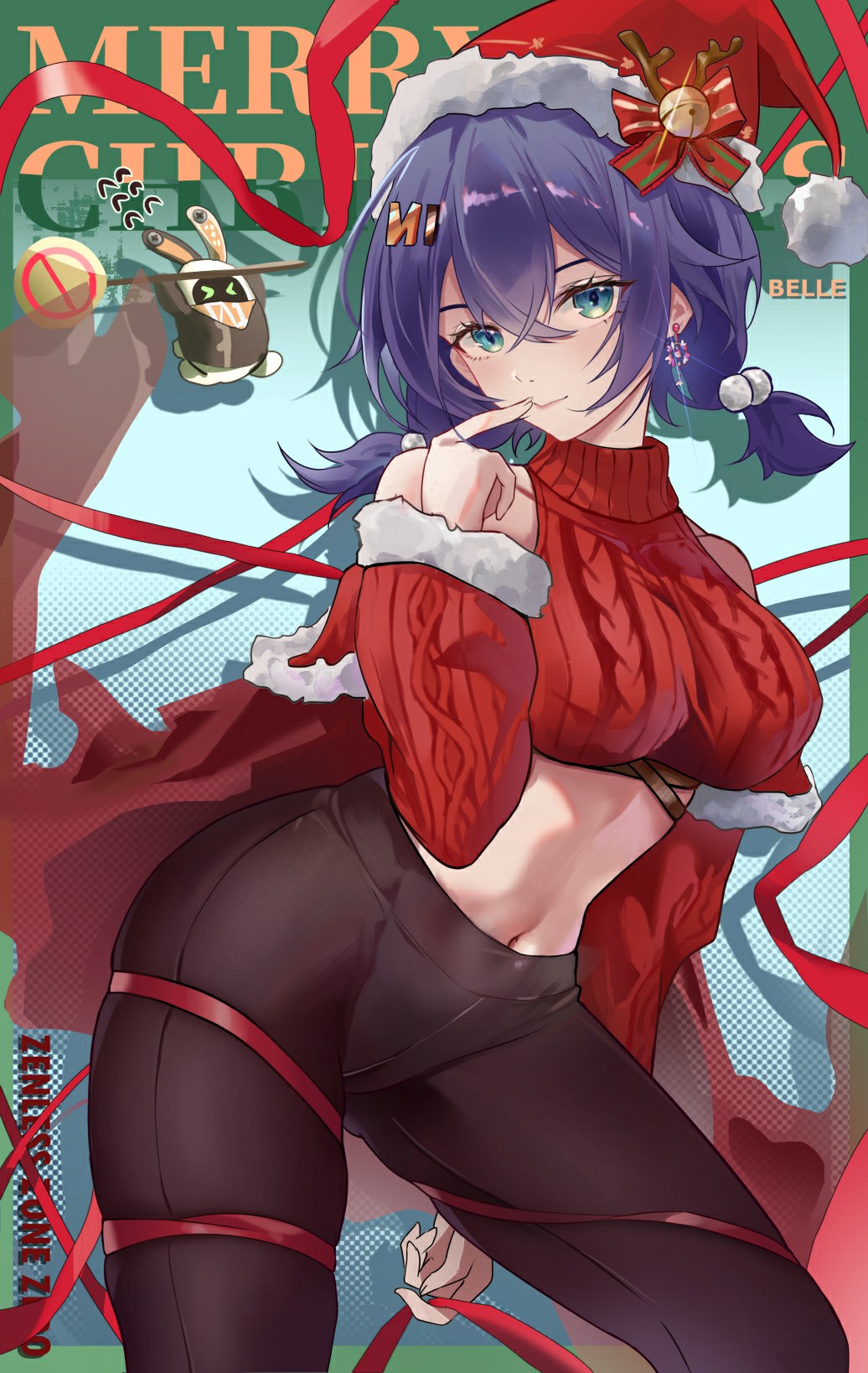 绝区零铃圣诞限定造型 甜酷飒爽氛围感拉满