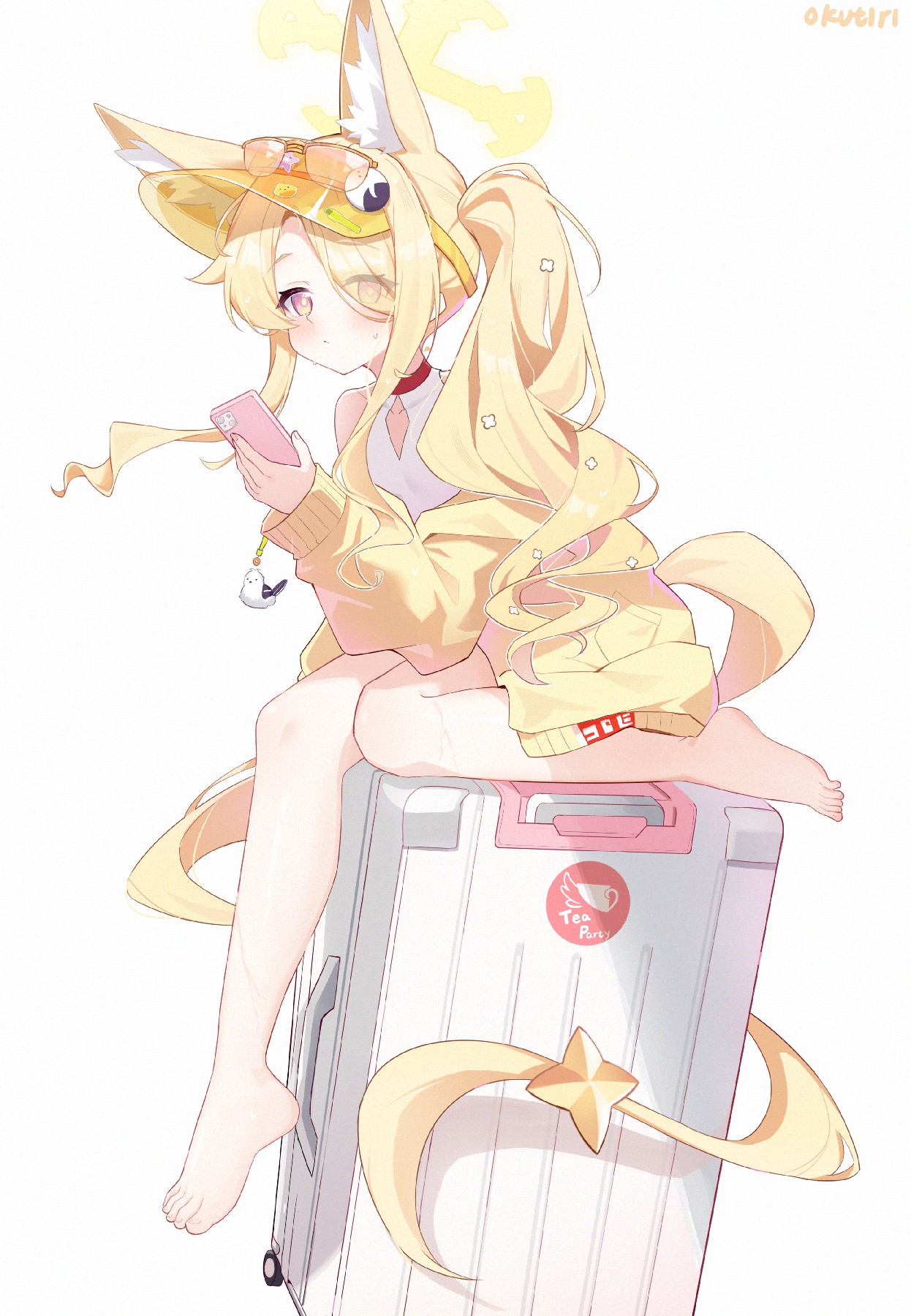 可爱兽耳少女的悠闲时刻