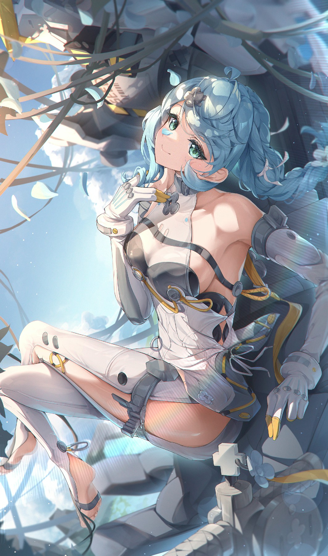 晴空下的机械少女，柔与钢的浪漫邂逅