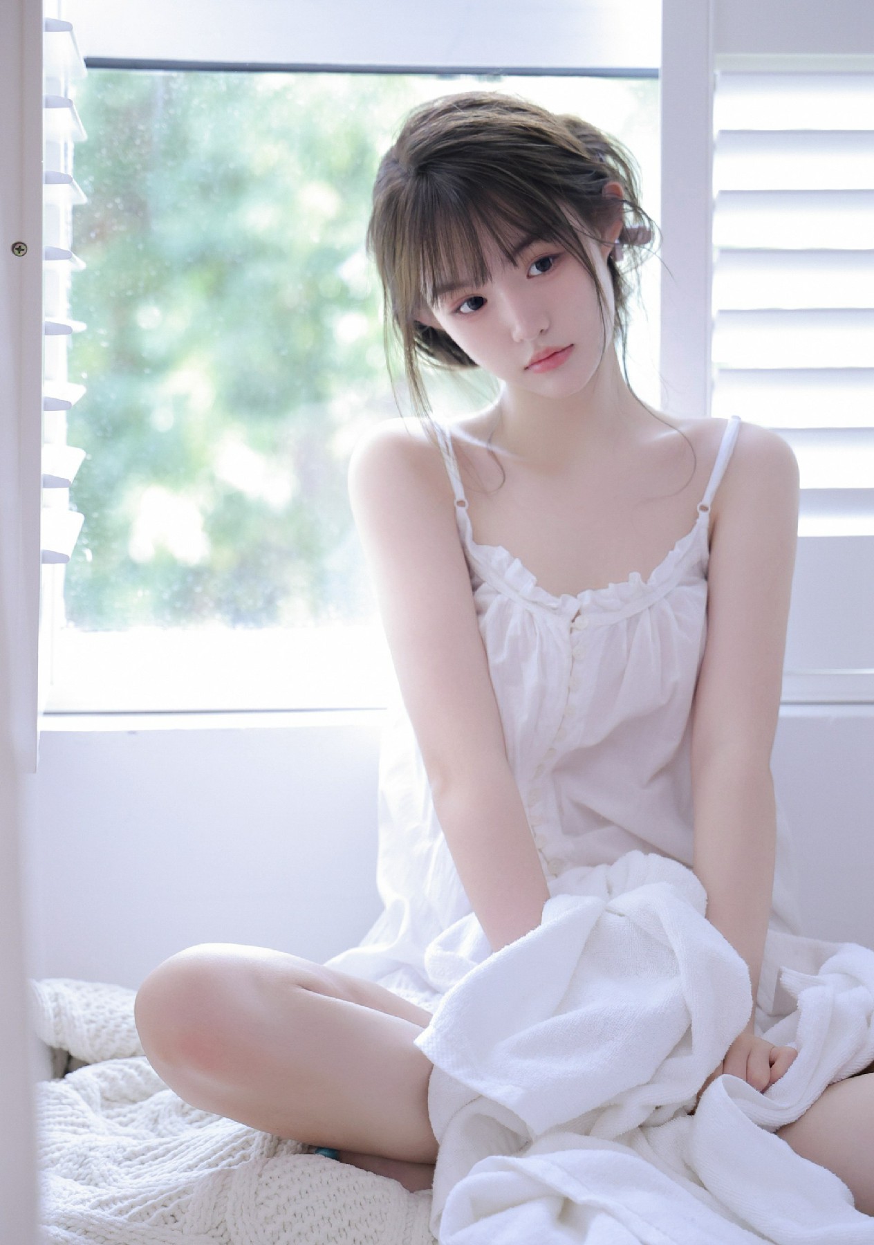 窗边的清新少女时光