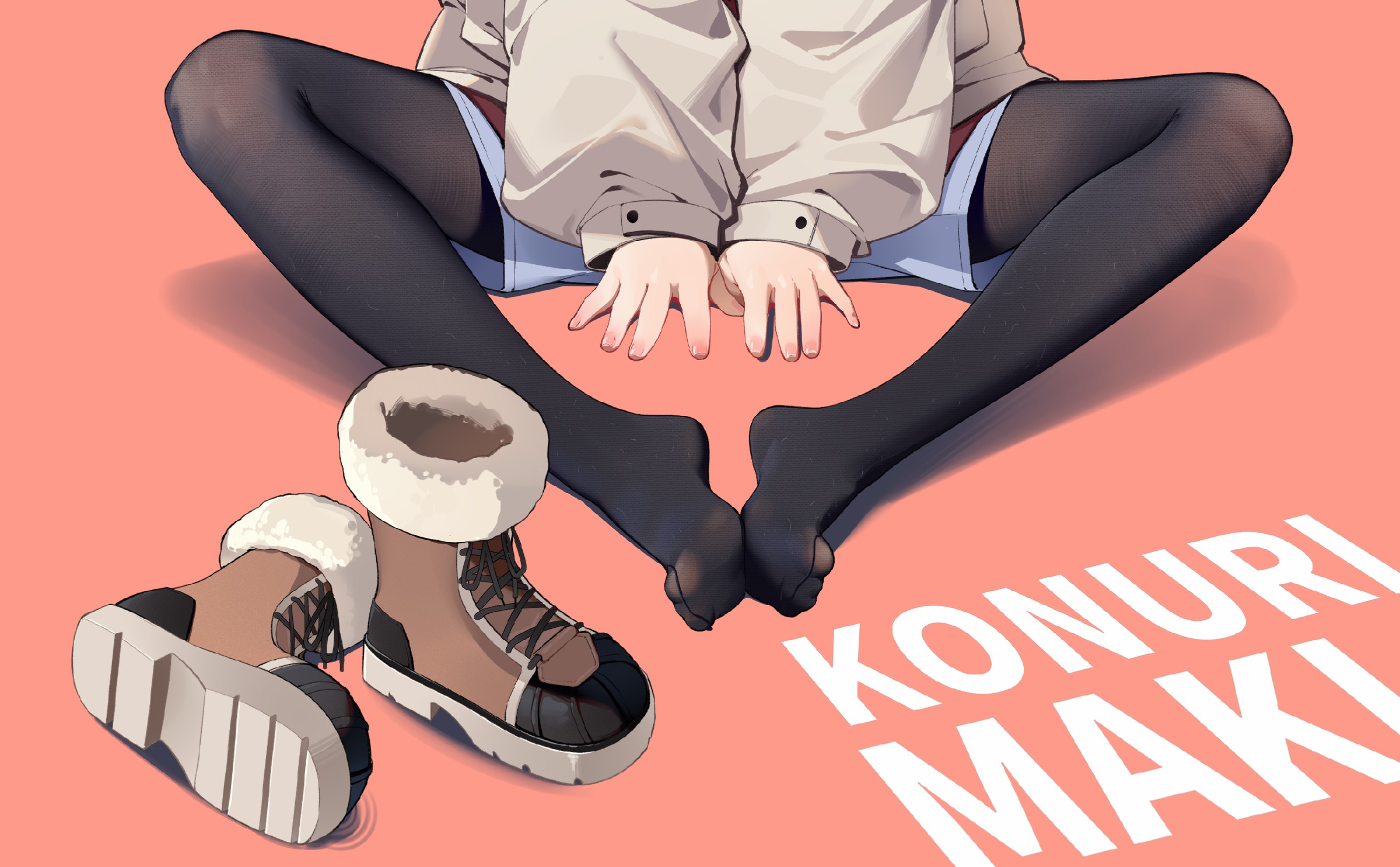 日系美少女的鞋袜氛围感穿搭