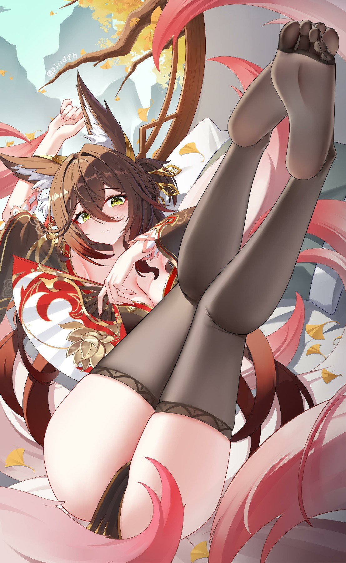 奇幻风格美少女的惬意瞬间