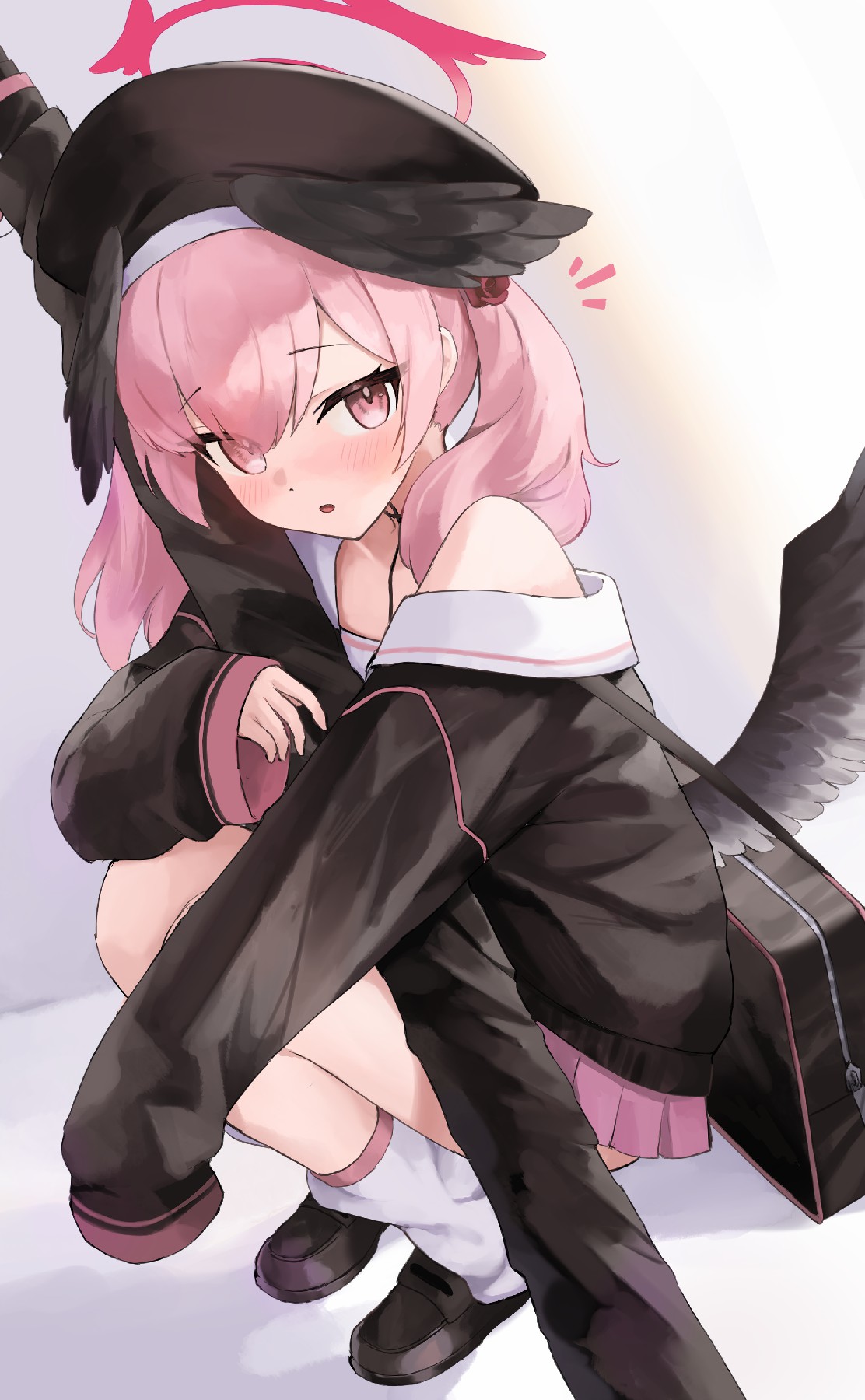 粉发小天使？不，是可爱暗黑系少女~