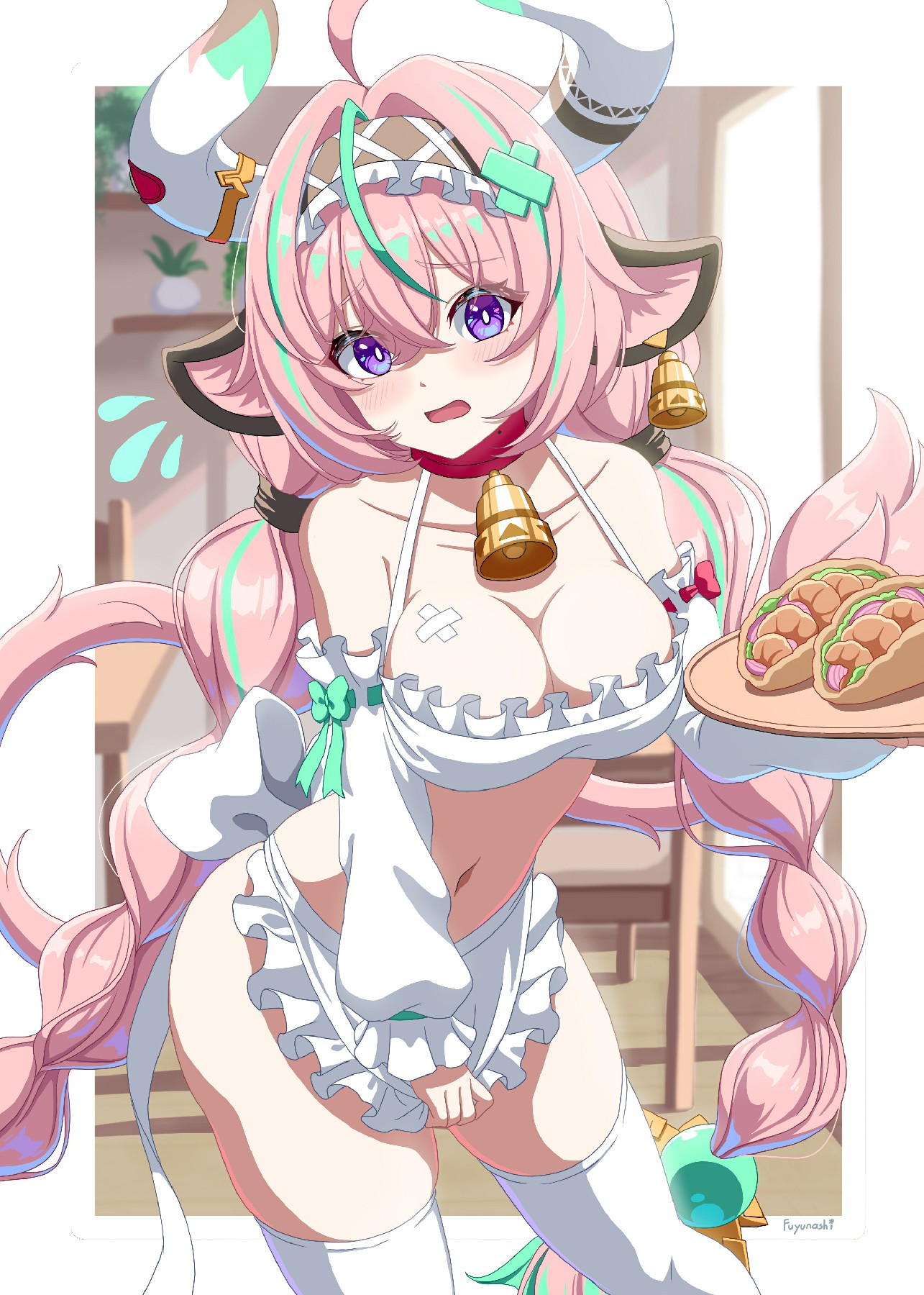 奇幻萌娘!独特装扮与美食的邂逅