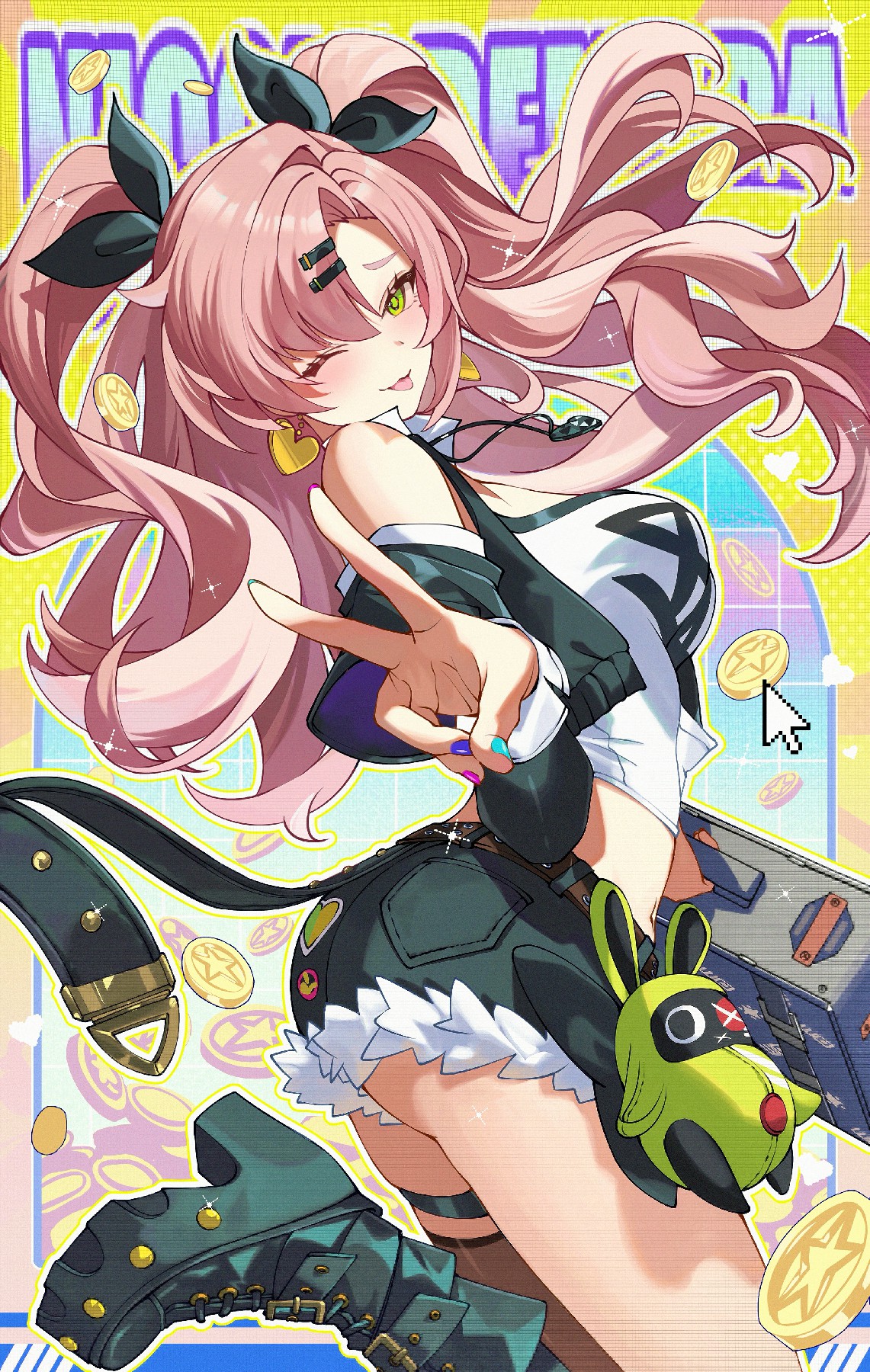 酷炫二次元少女,魅力无限来袭