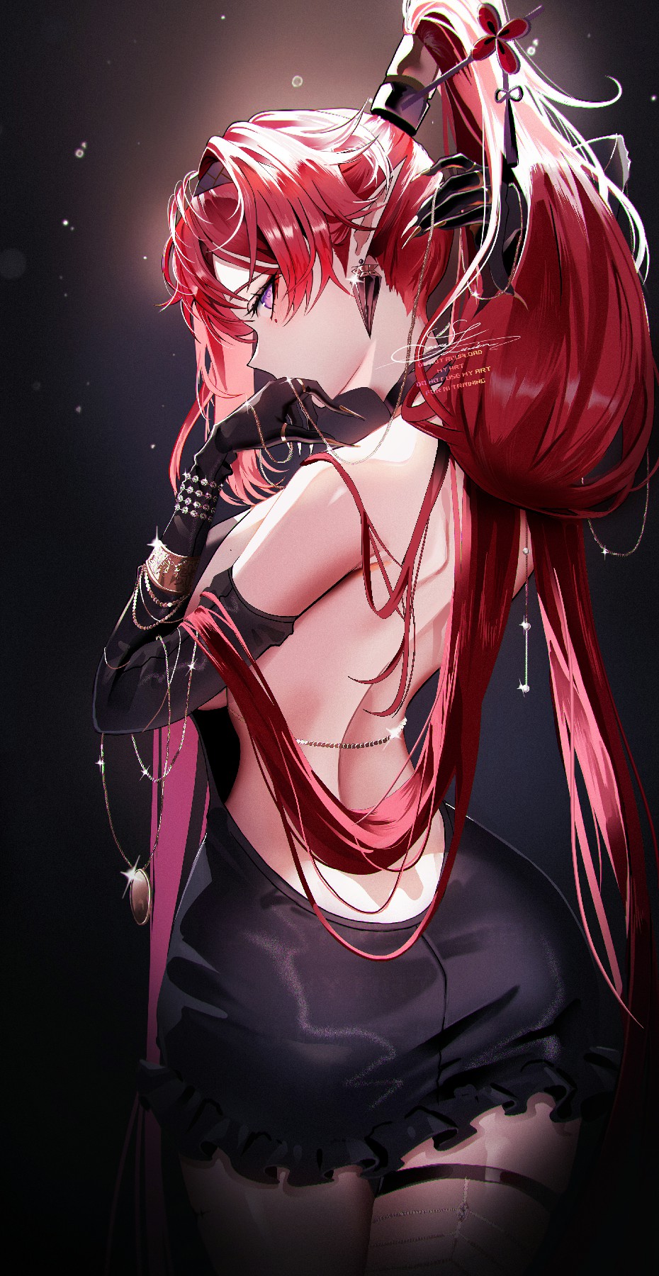 红发酷飒美少女的魅力瞬间