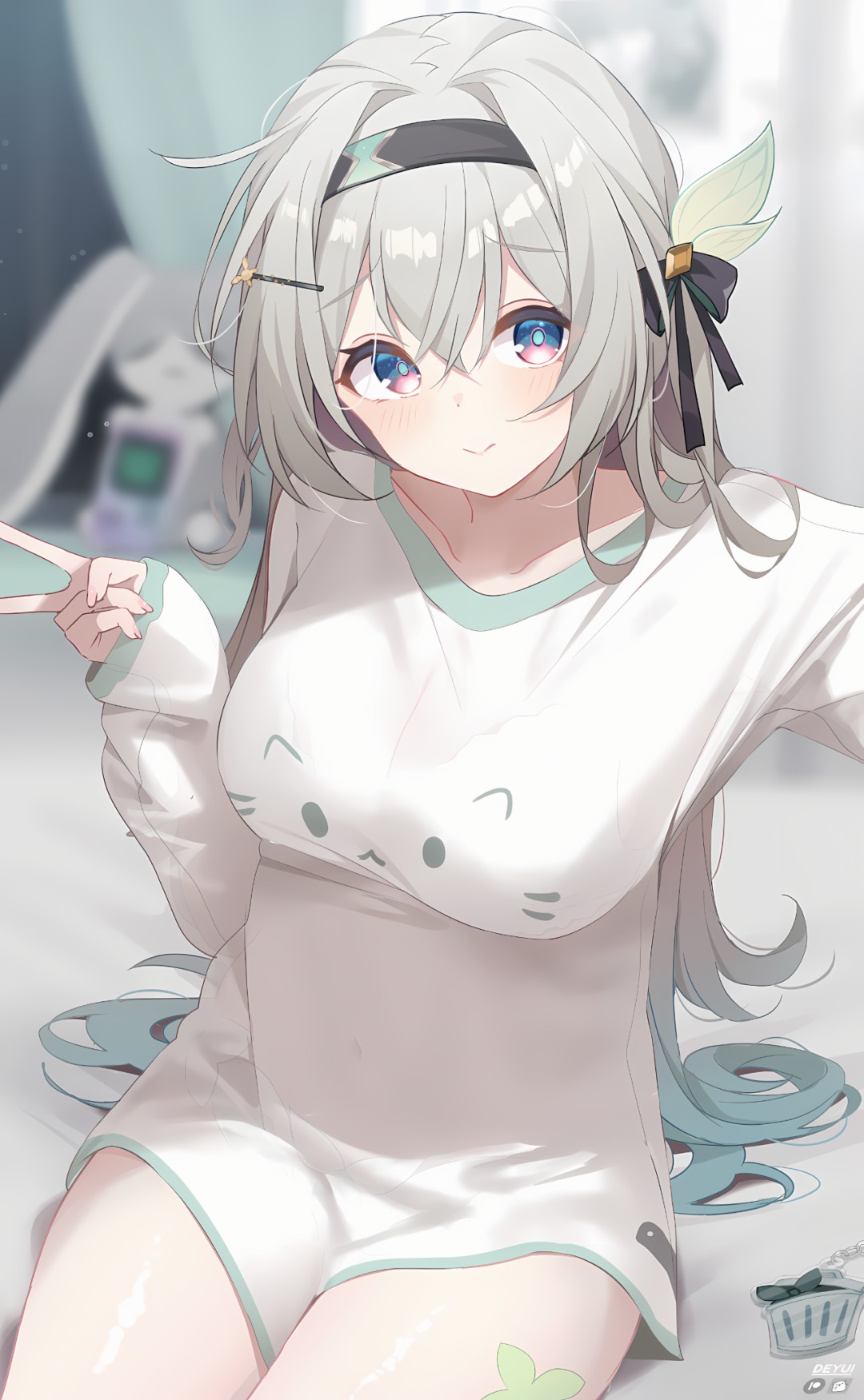 睡衣流萤软萌比心 治愈感拉满的居家时刻