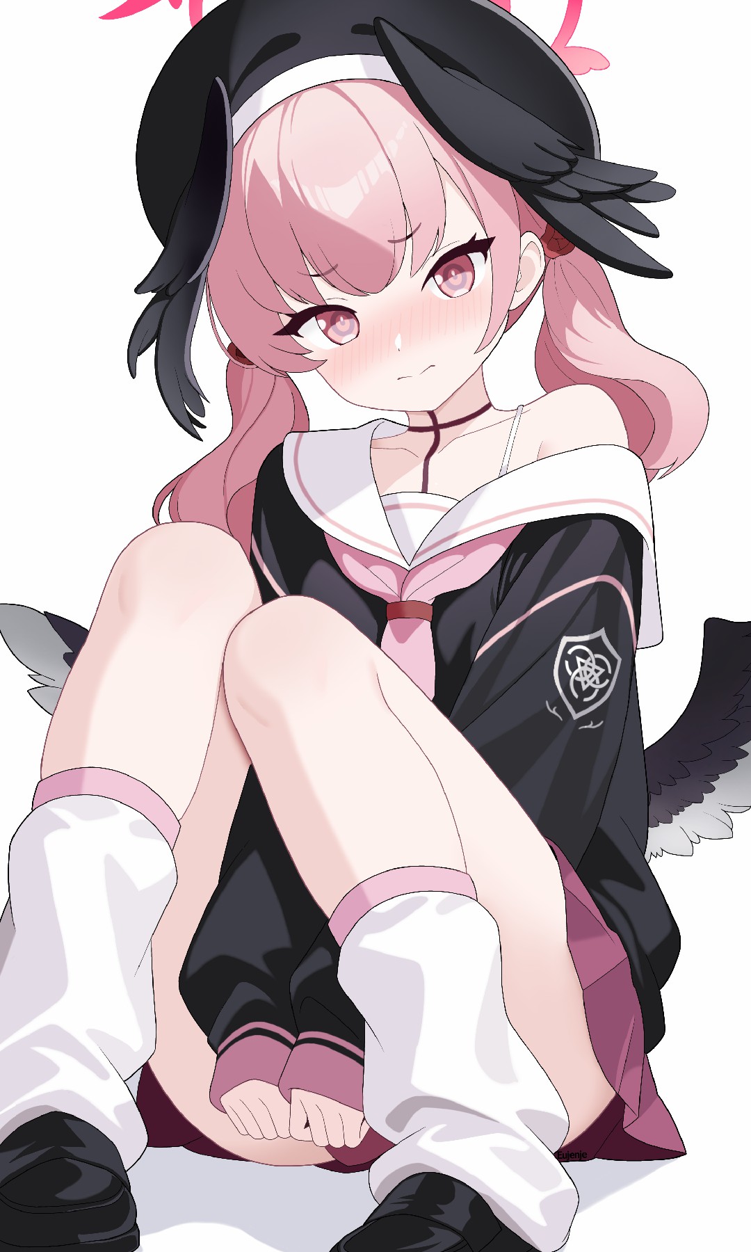 超甜酷的二次元美少女插画