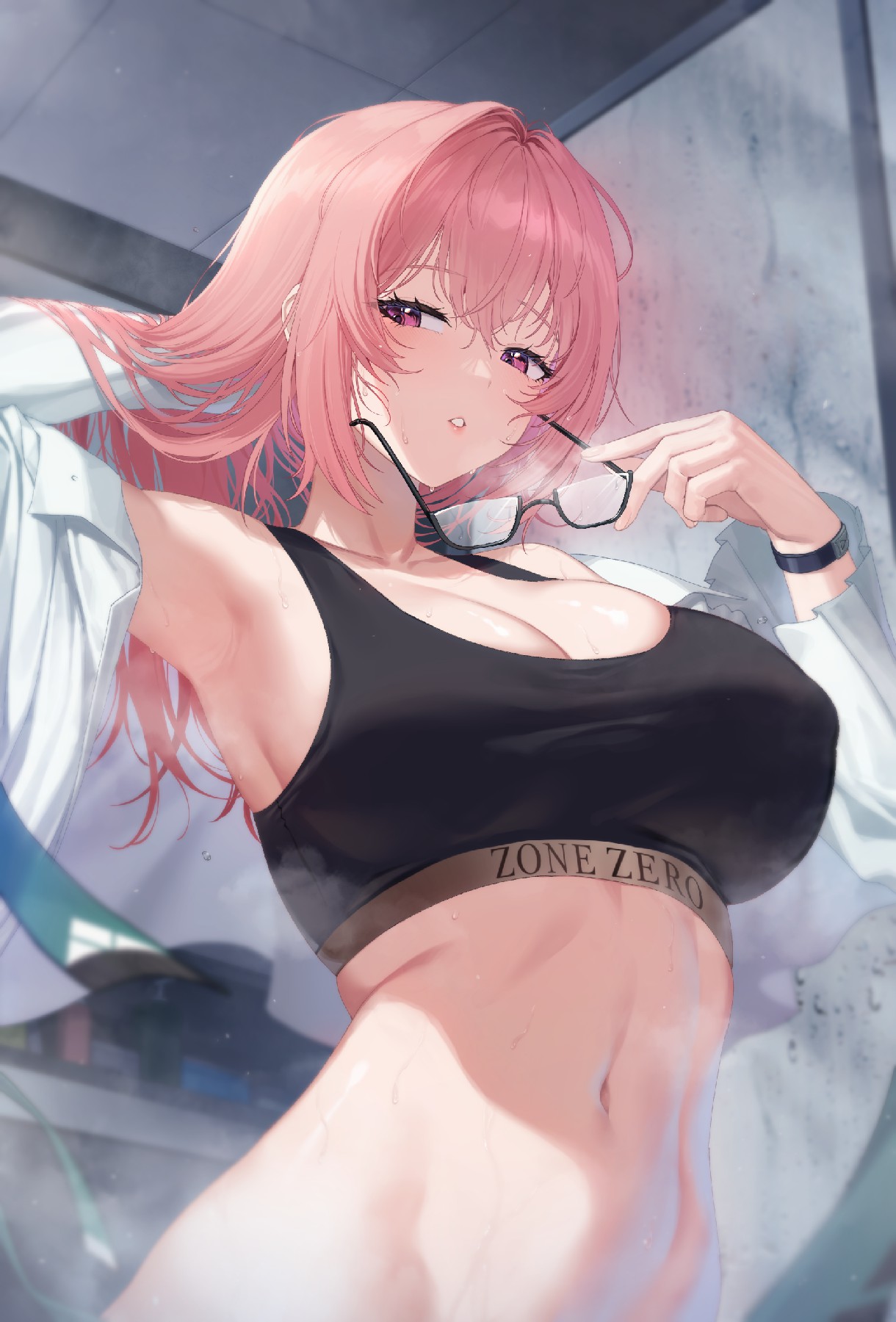 绝区零妮可：湿发运动风，撩人御姐上线