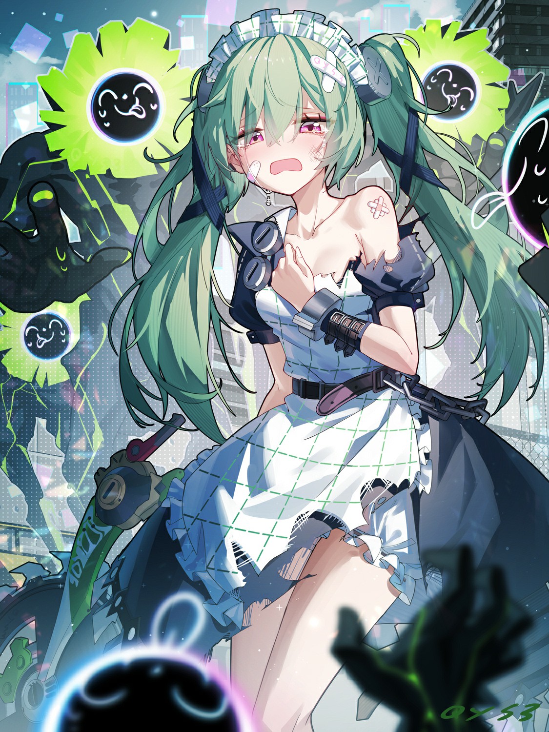 赛博风女仆少女的奇幻冒险