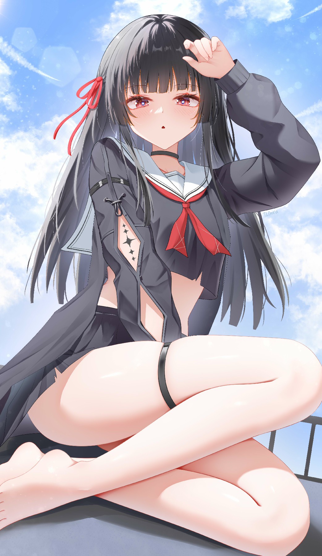 超酷二次元少女的魅力瞬间