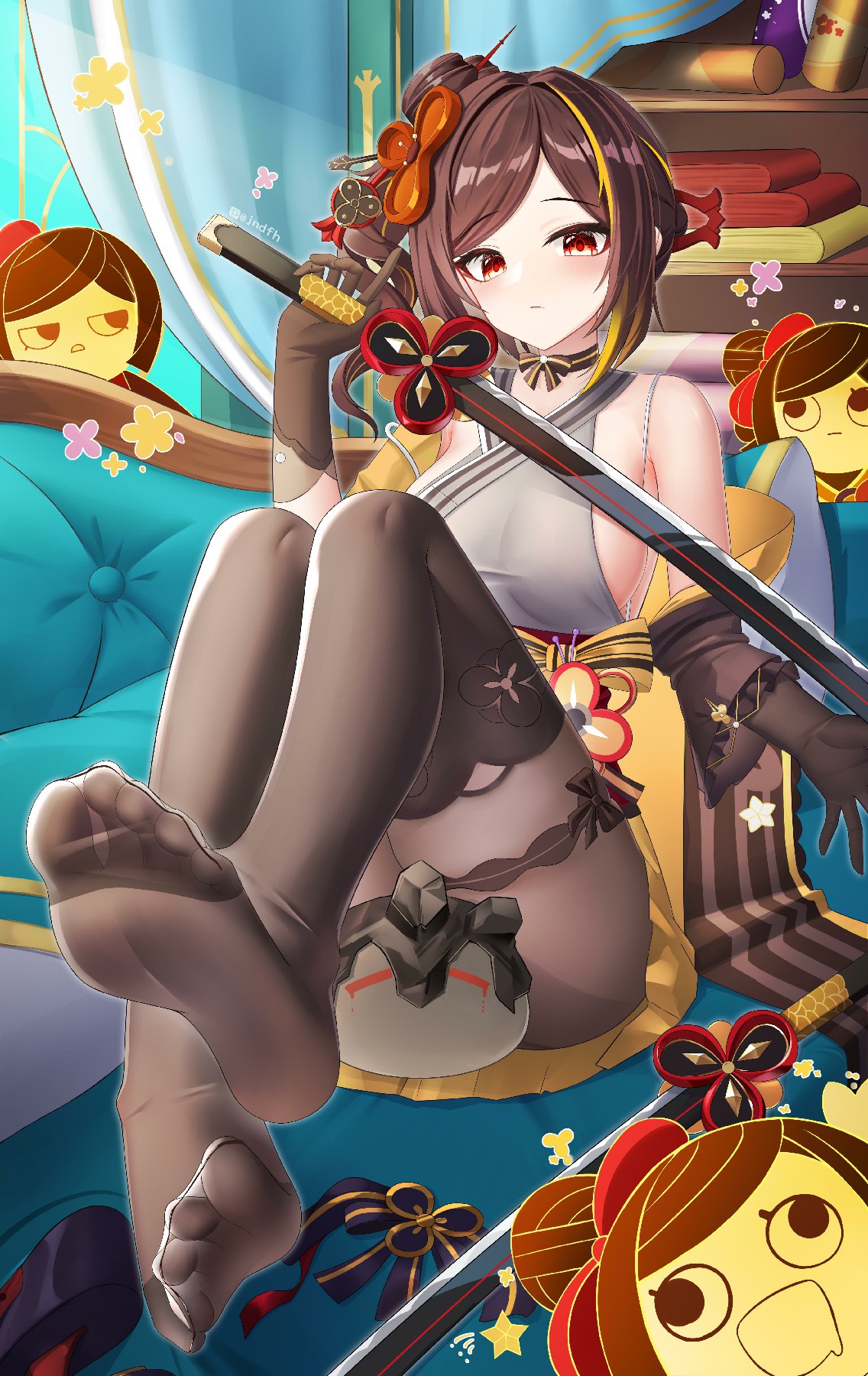 和风武士娘与她的奇趣世界