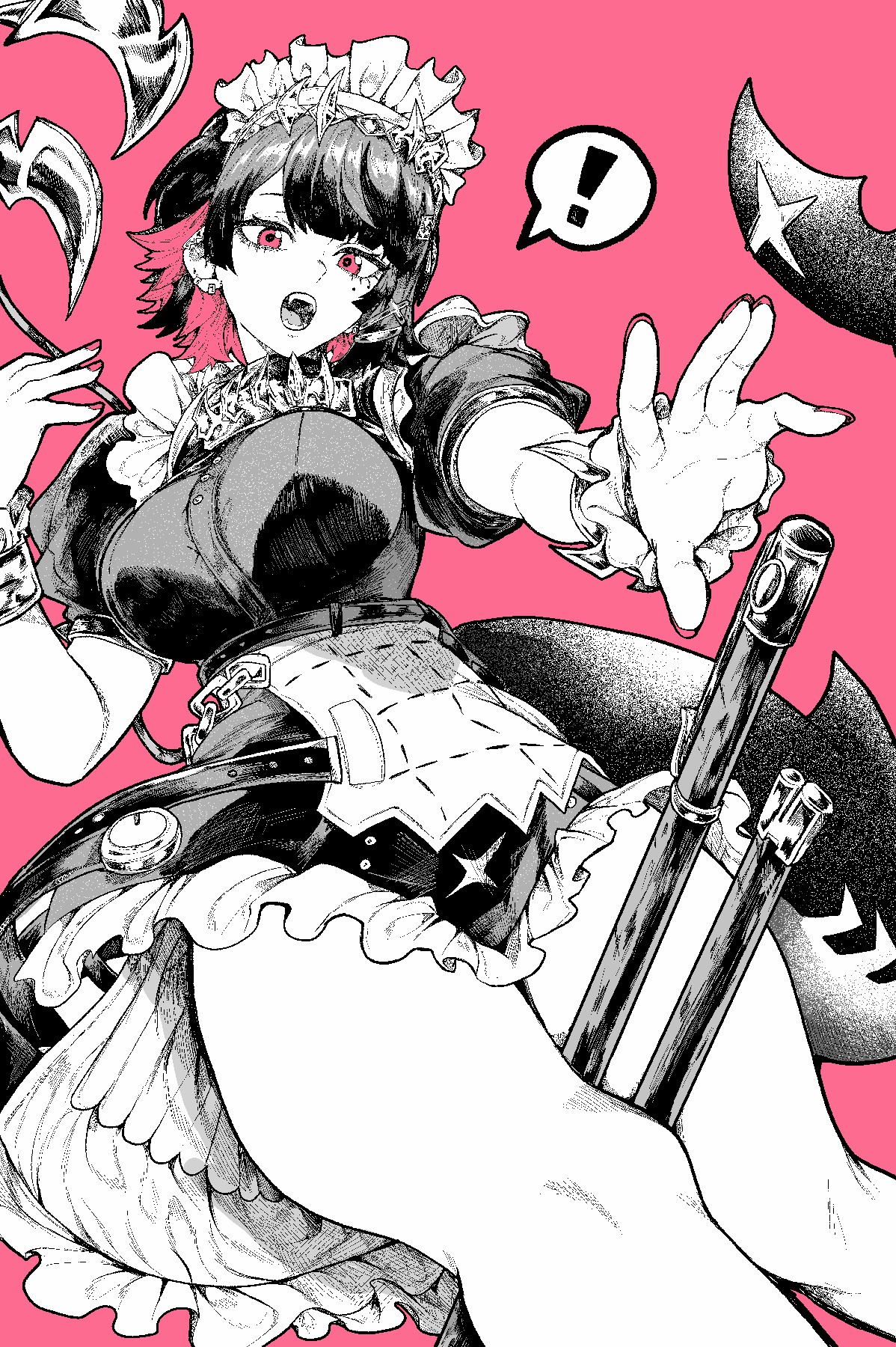 暗黑战斗女仆｜又A又美的反差暴击