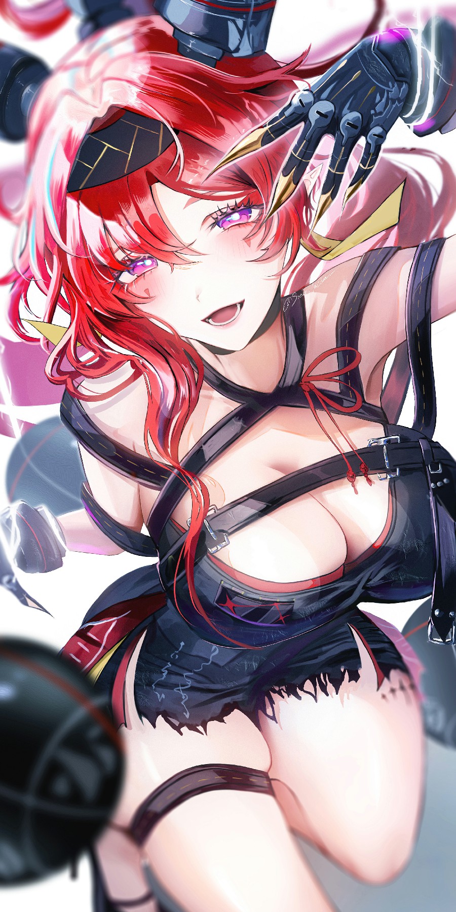 红发机械姬暗黑系性感暴击