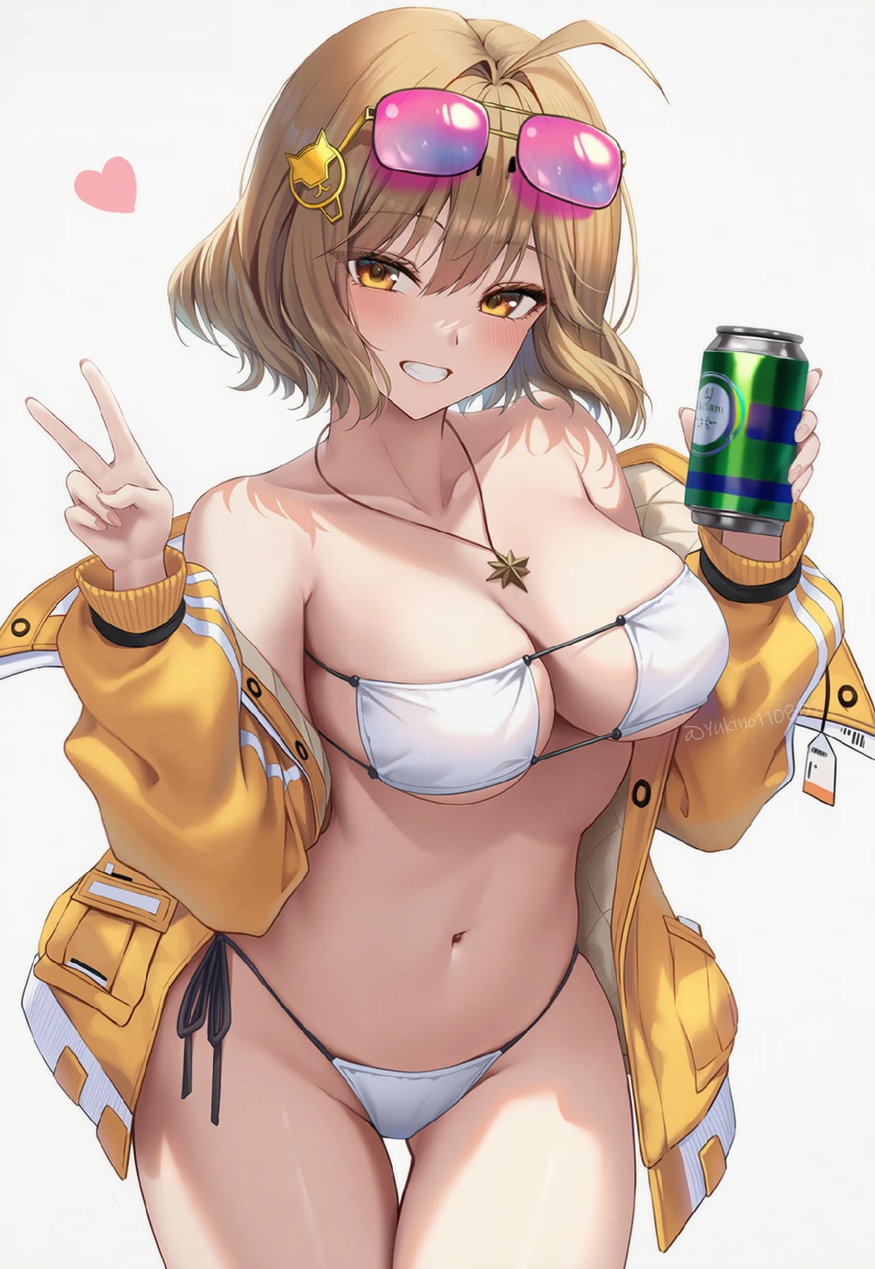 夏日元气泳装少女 活力满满超吸睛