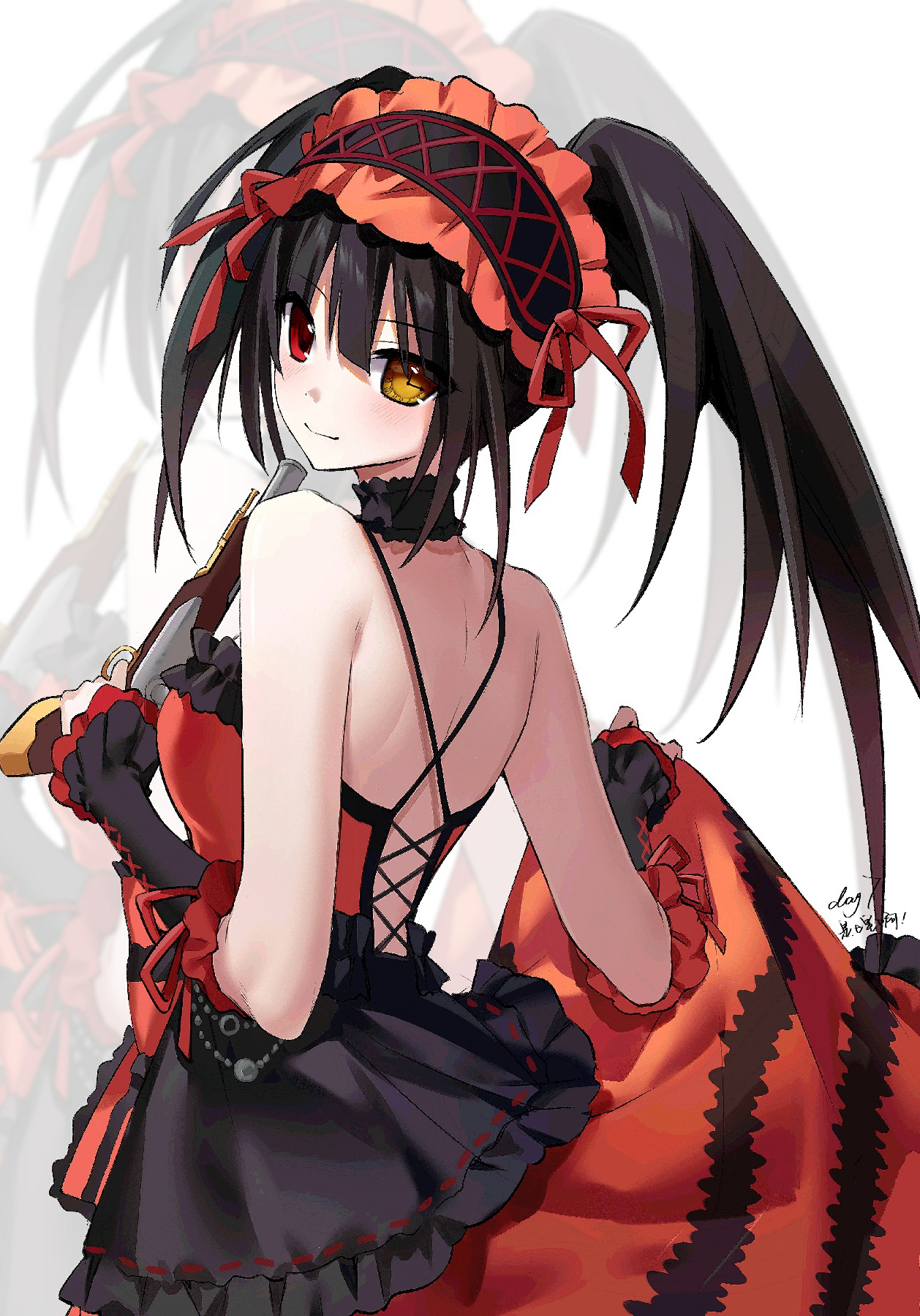 暗黑洛丽塔异瞳少女 氛围感拉满