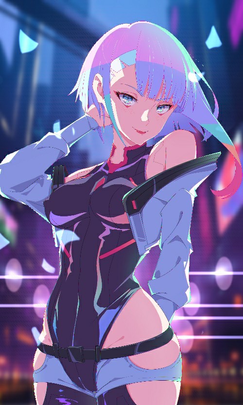 霓虹都市冷艳登场 赛博辣妹露西超吸睛