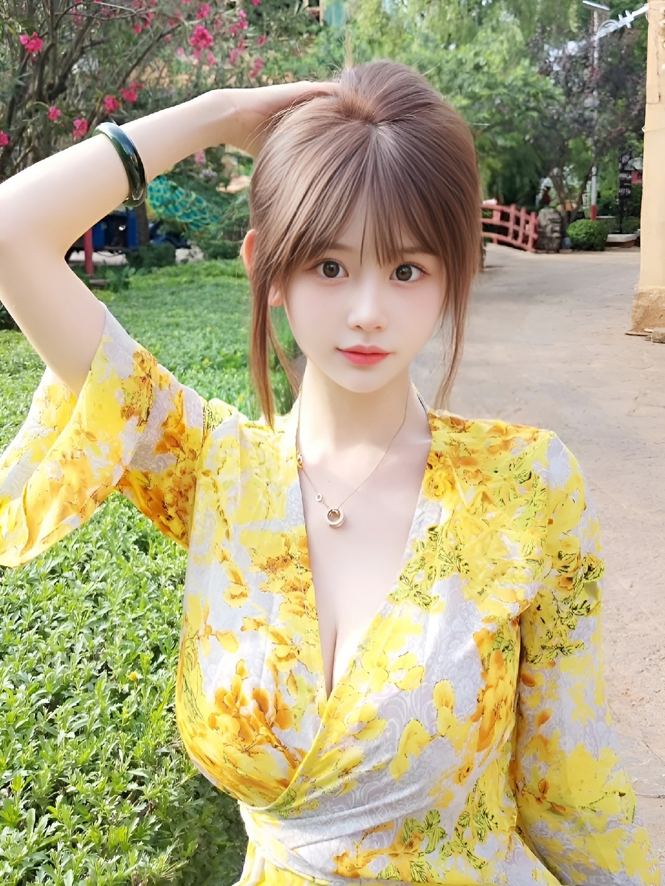 夏日碎花裙氛围感写真，清新亮眼超吸睛