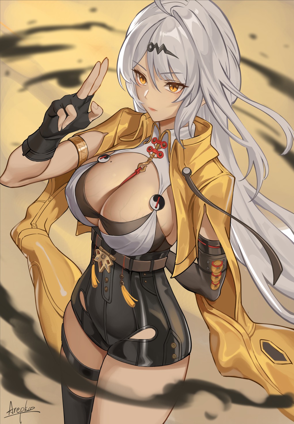 超飒二次元美少女,魅力爆棚