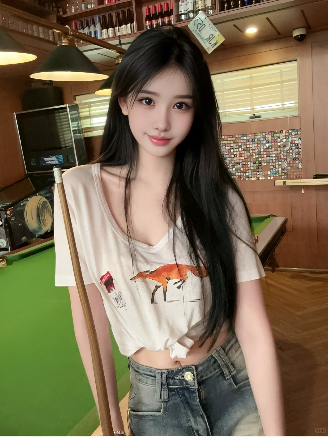 台球室打卡|元气穿搭解锁夏日氛围感