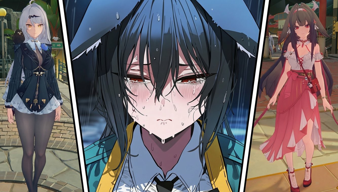 二次元美少女角色集合，风格各异超吸睛