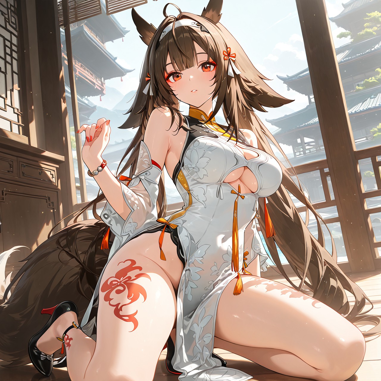 古风狐耳美少女的独特魅力