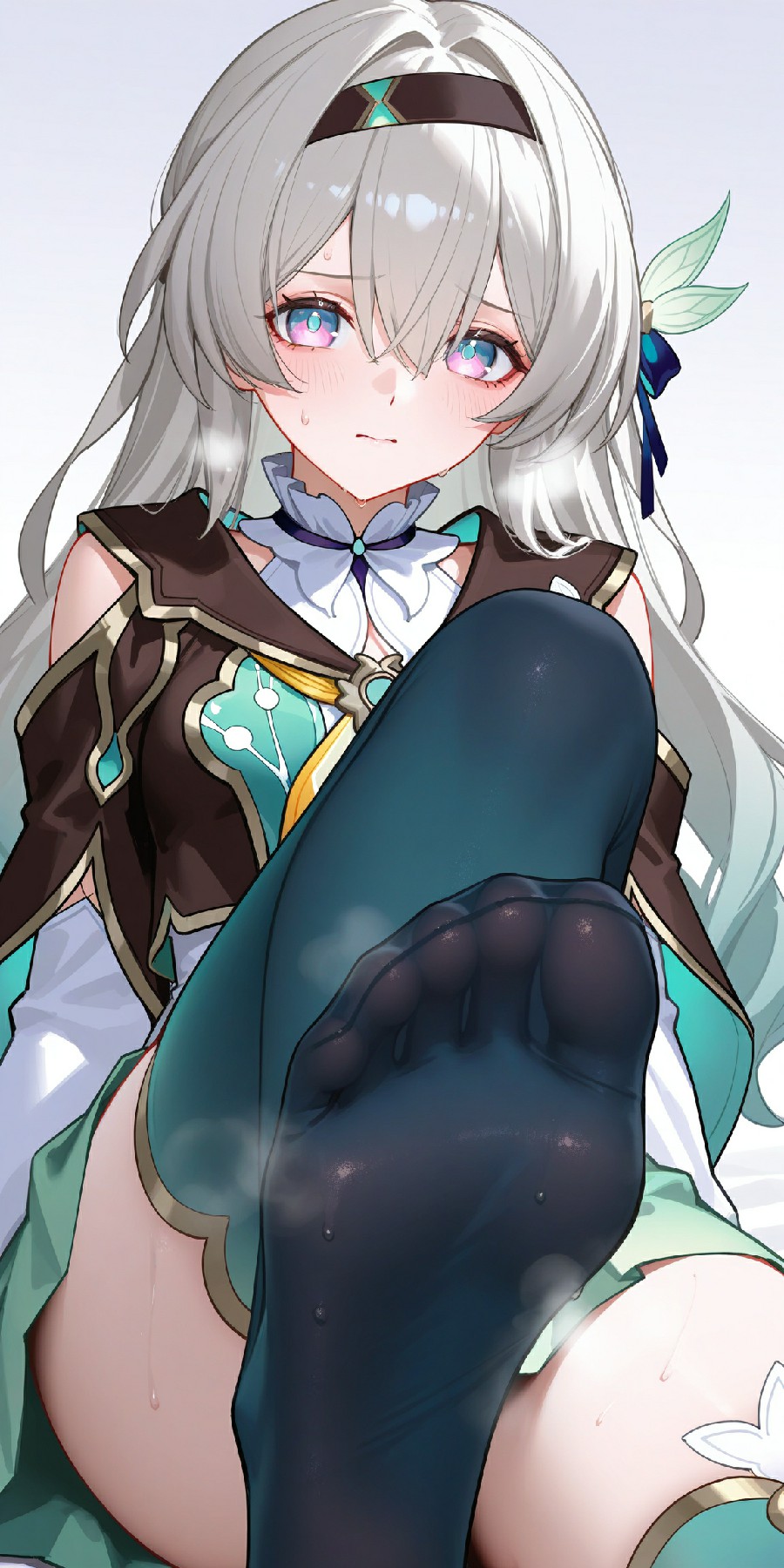 星穹铁道流萤羞赧垂眸 湿态尽显柔媚惹人怜